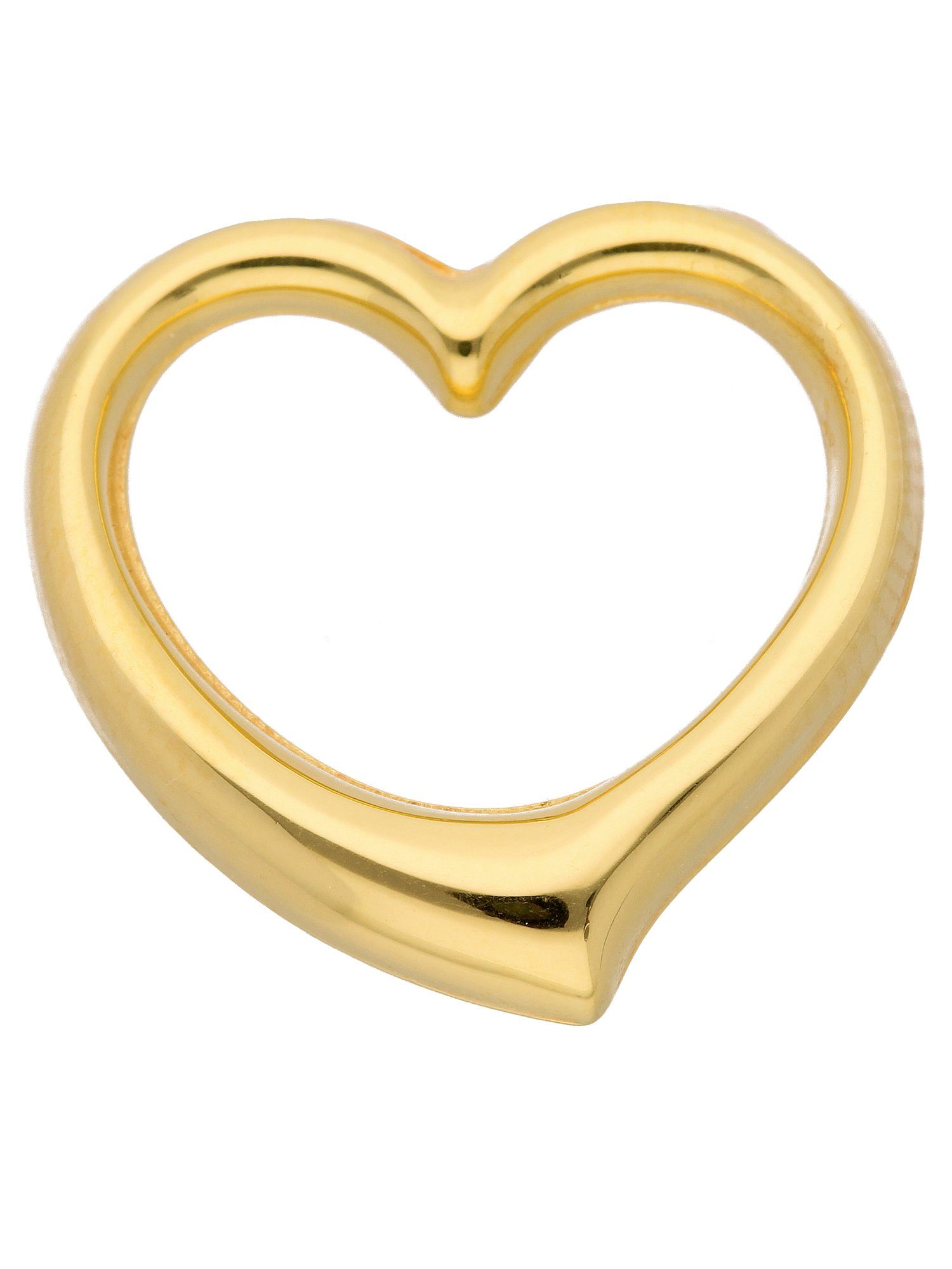 Adelia´s Kettenanhänger 585 Gold Anhänger Swingheart, günstig online kaufen