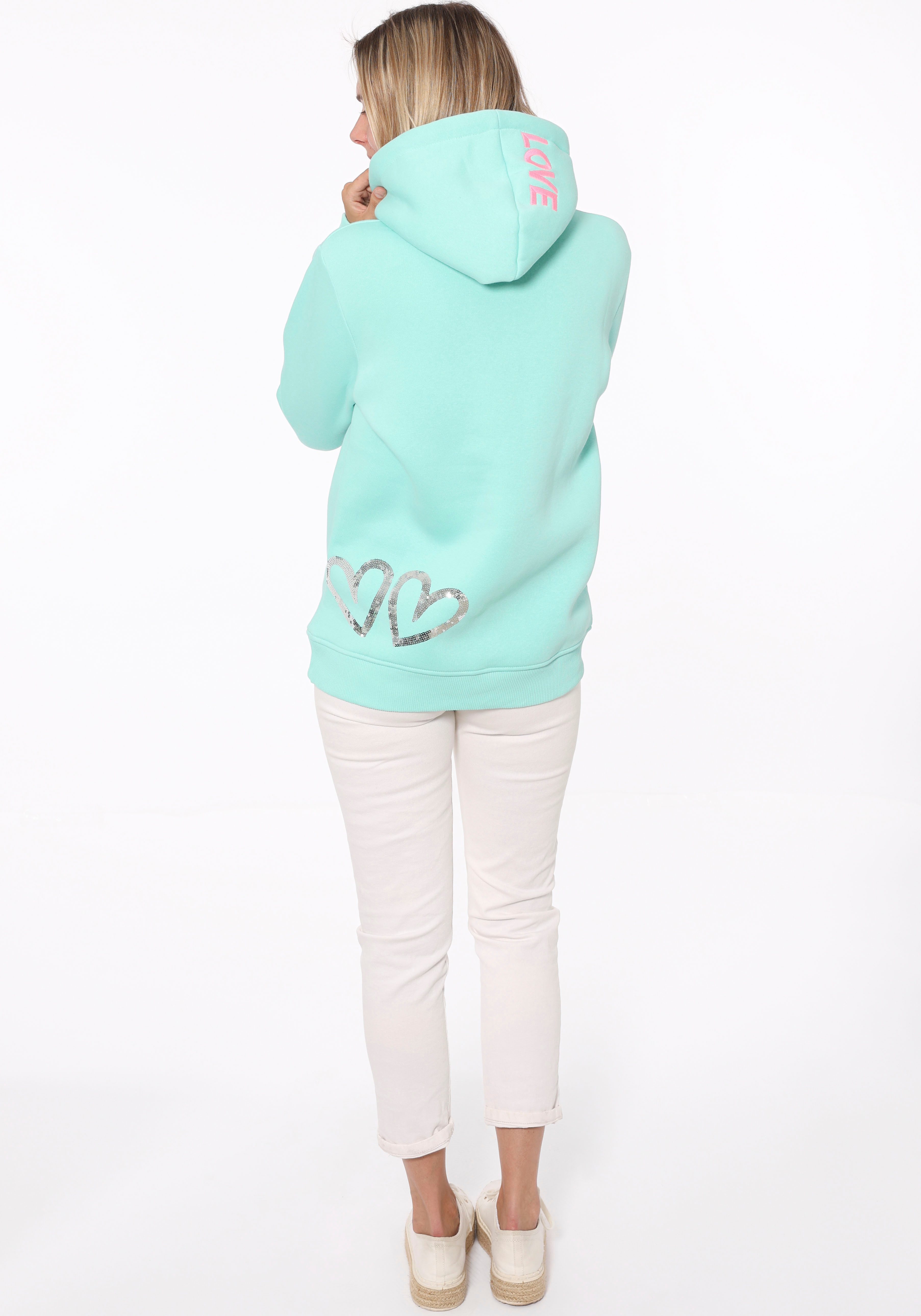 Zwillingsherz Hoodie "Love is all you günstig online kaufen