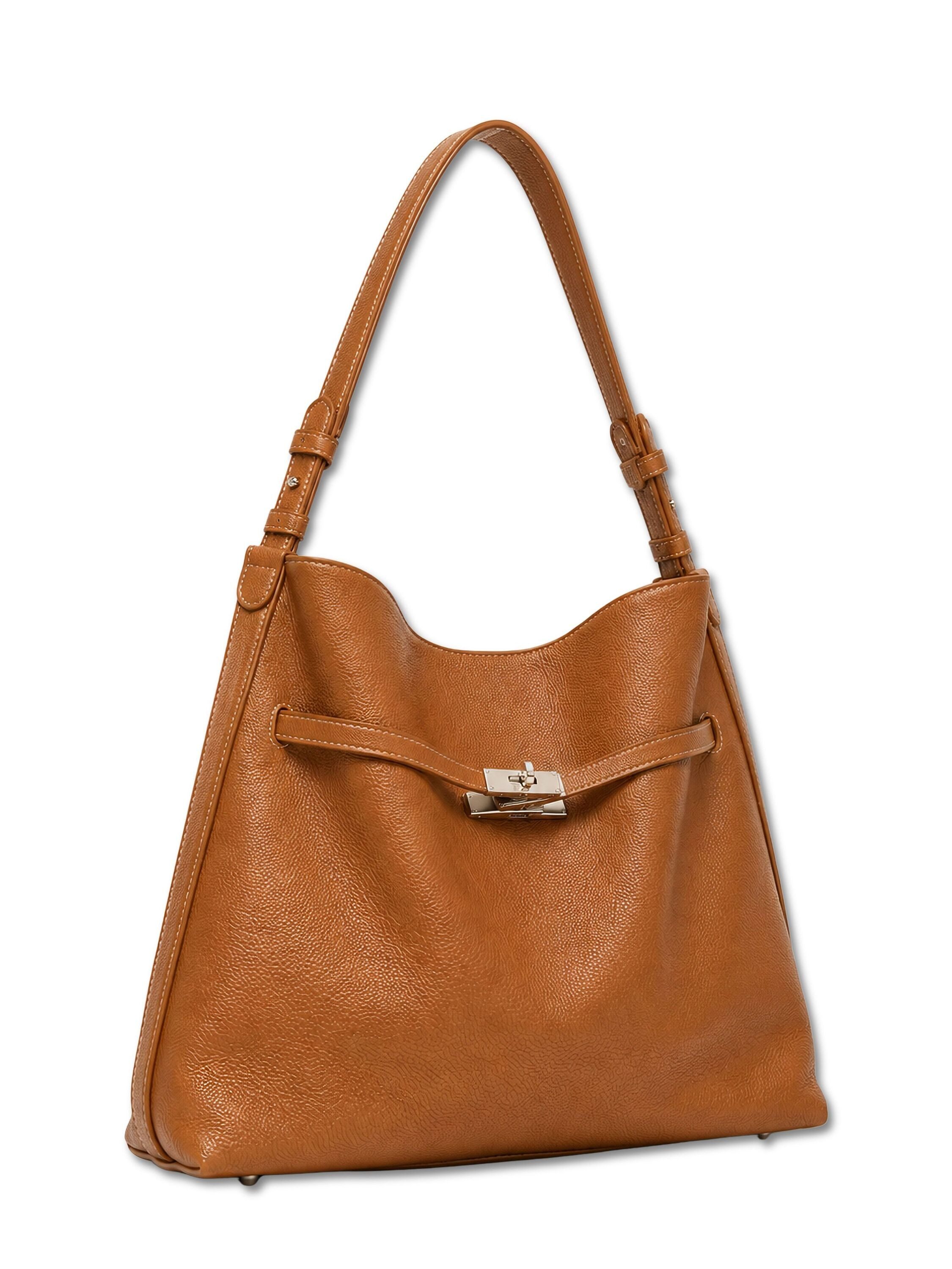 COLLEZIONE ALESSANDRO Schultertasche Milano, aus softem Leder, Made in Italy