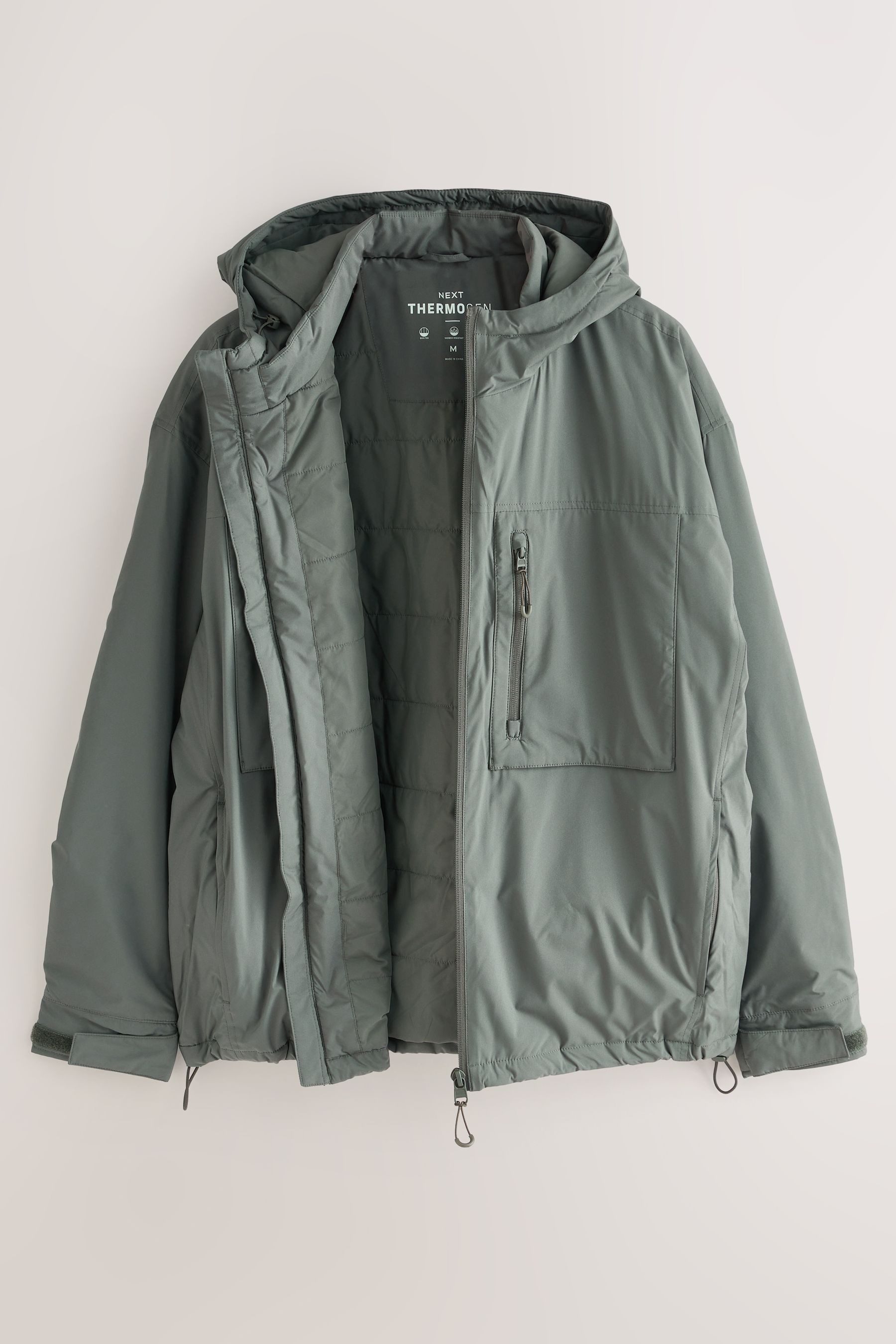 Next Hemdjacke Spritzwasserabweisende, wattierte ThermoGen Jacke (1-St)