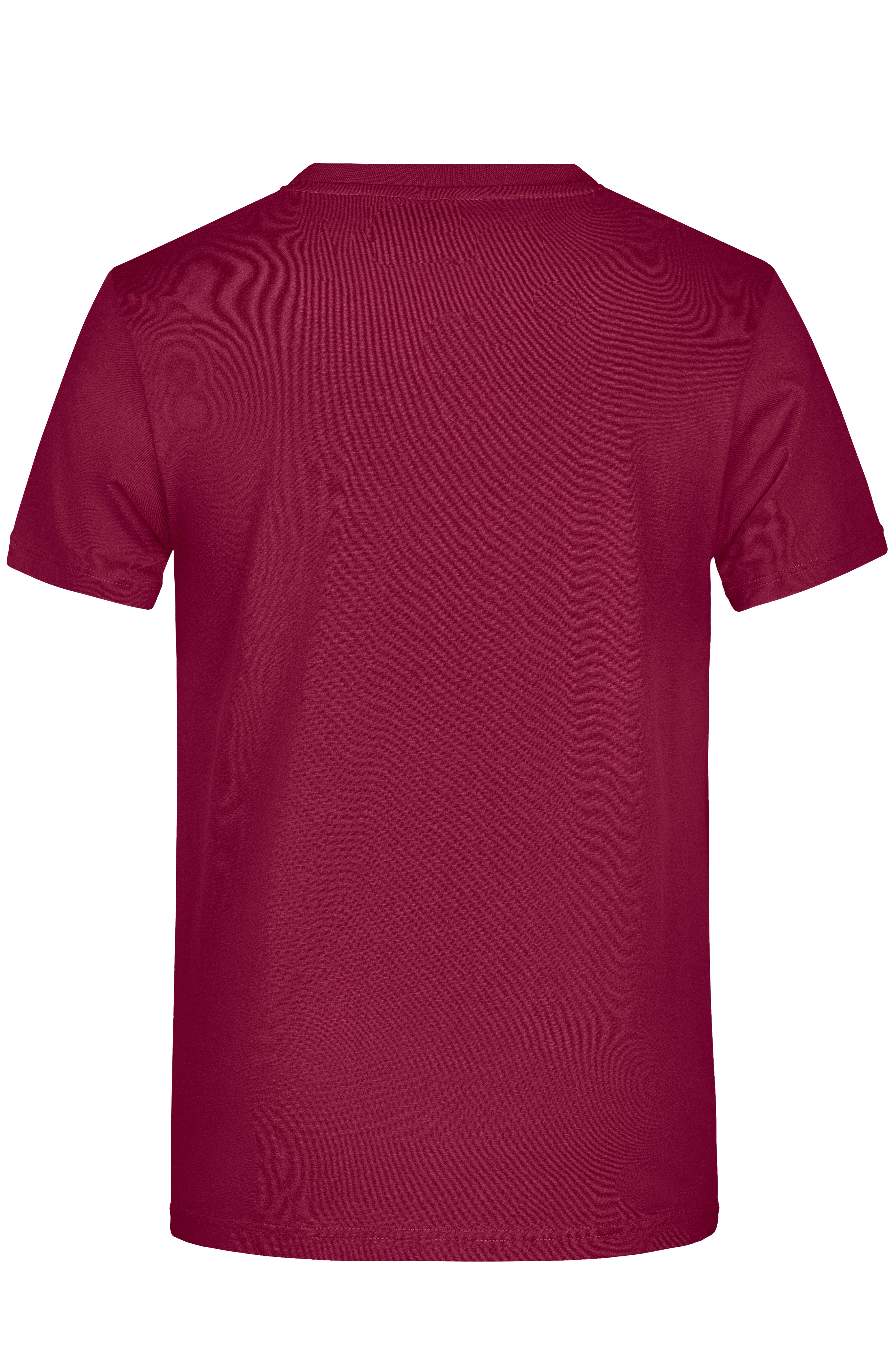 James & Nicholson T-Shirt 5er-Pack Klassisches Herren T-Shirt in Single-Jersey-Qualität JN797 (Spar-Set, 5er-Pack) Single Jersey Basic Shirt