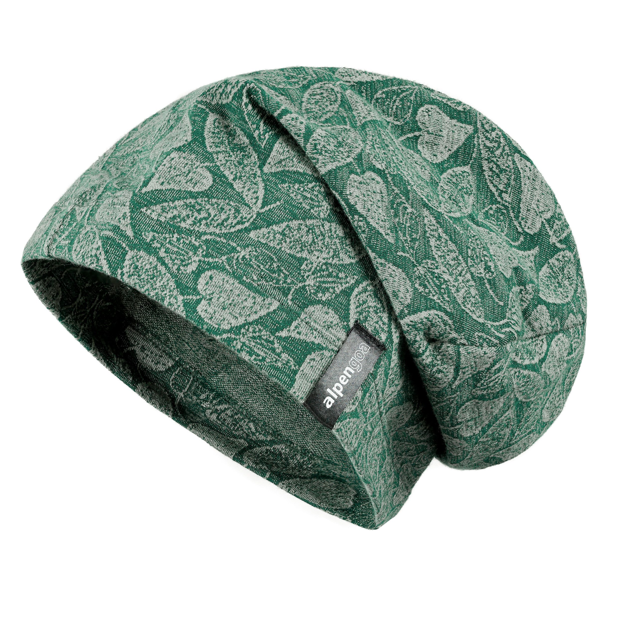 alpengoa Beanie Baumwoll Mütze Modell Leaf günstig online kaufen