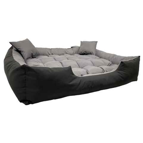 AIO Tierbett ECCO115/95, Hunde- und Katzenbett mit Kissen Außenmaße: 115x95cm