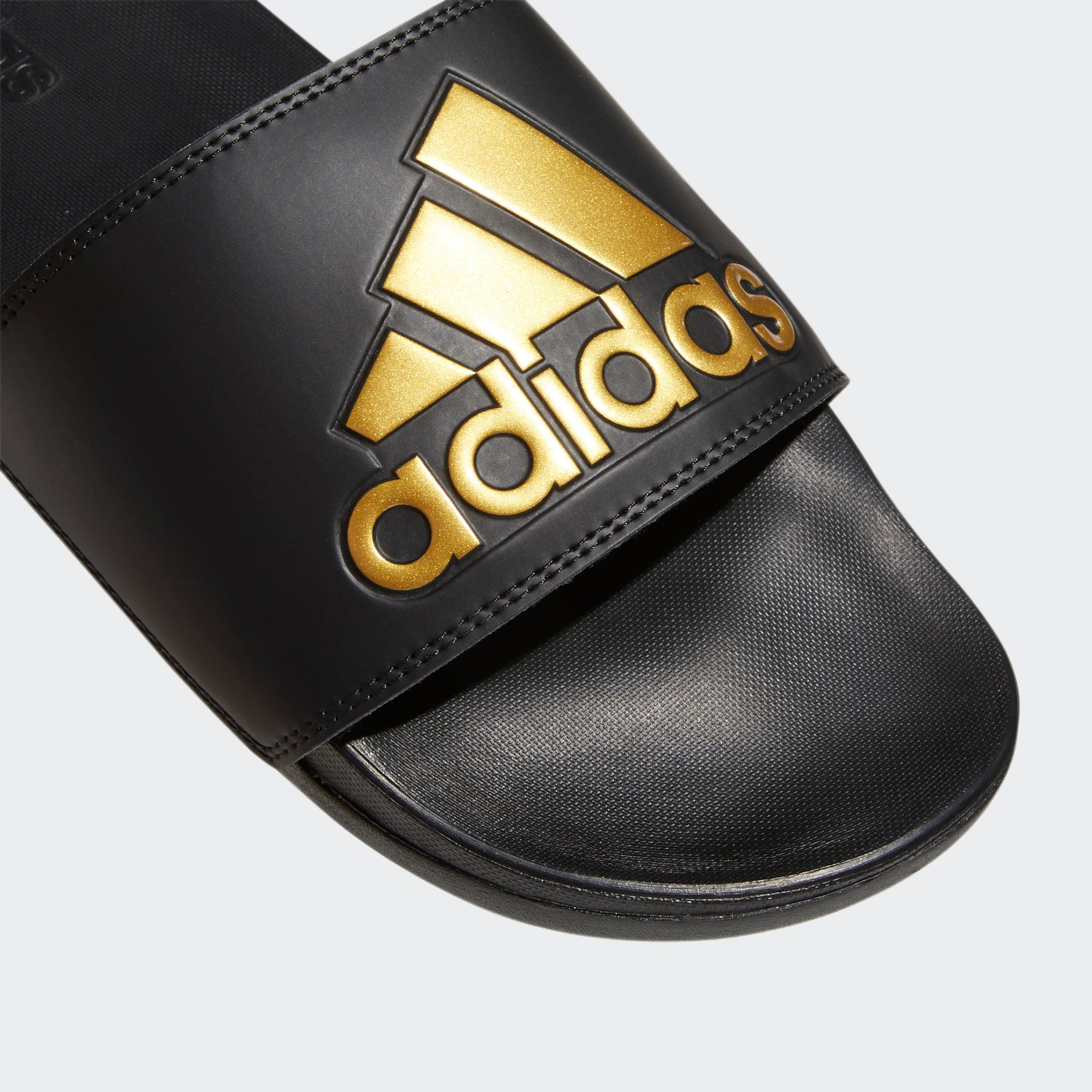 adidas Sportswear COMFORT ADILETTE Badesandale Core / / Core Gold Metallic Black Black