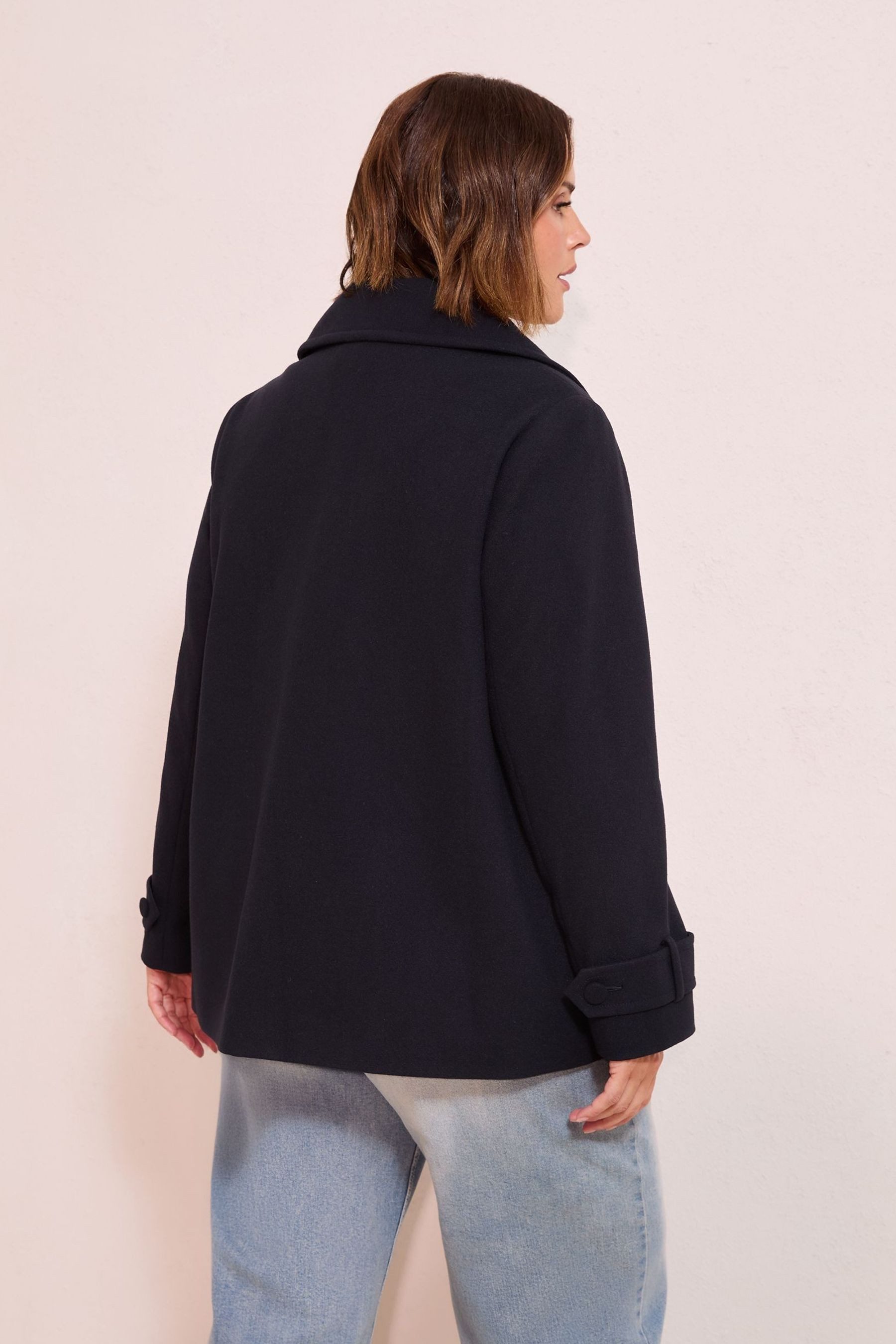 Friends Like These Caban Friends Like These Zweireihiger Cabanmantel, Curve günstig online kaufen