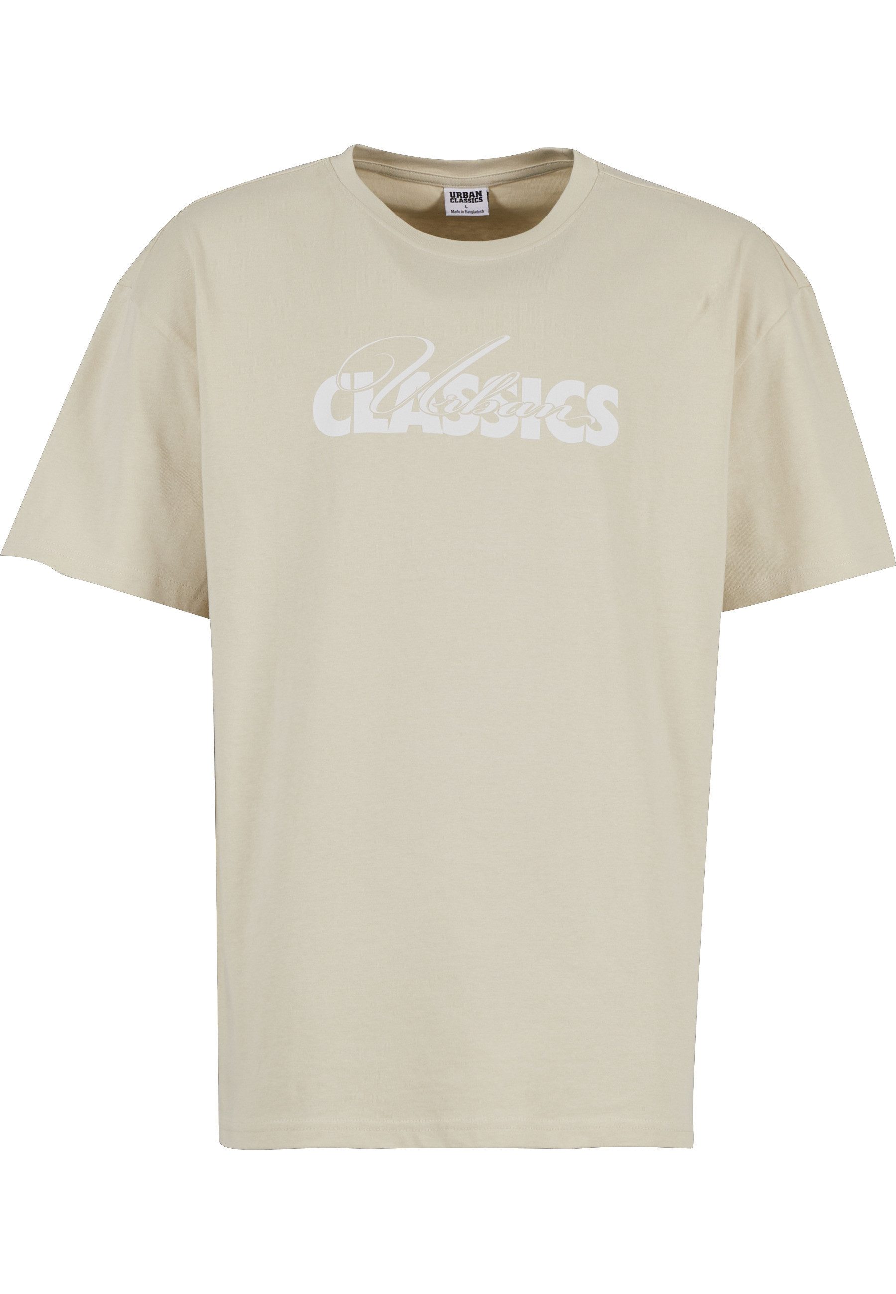 T-Shirt Urban Classics UC Cursive Bold Logo Heavy Oversized Tee