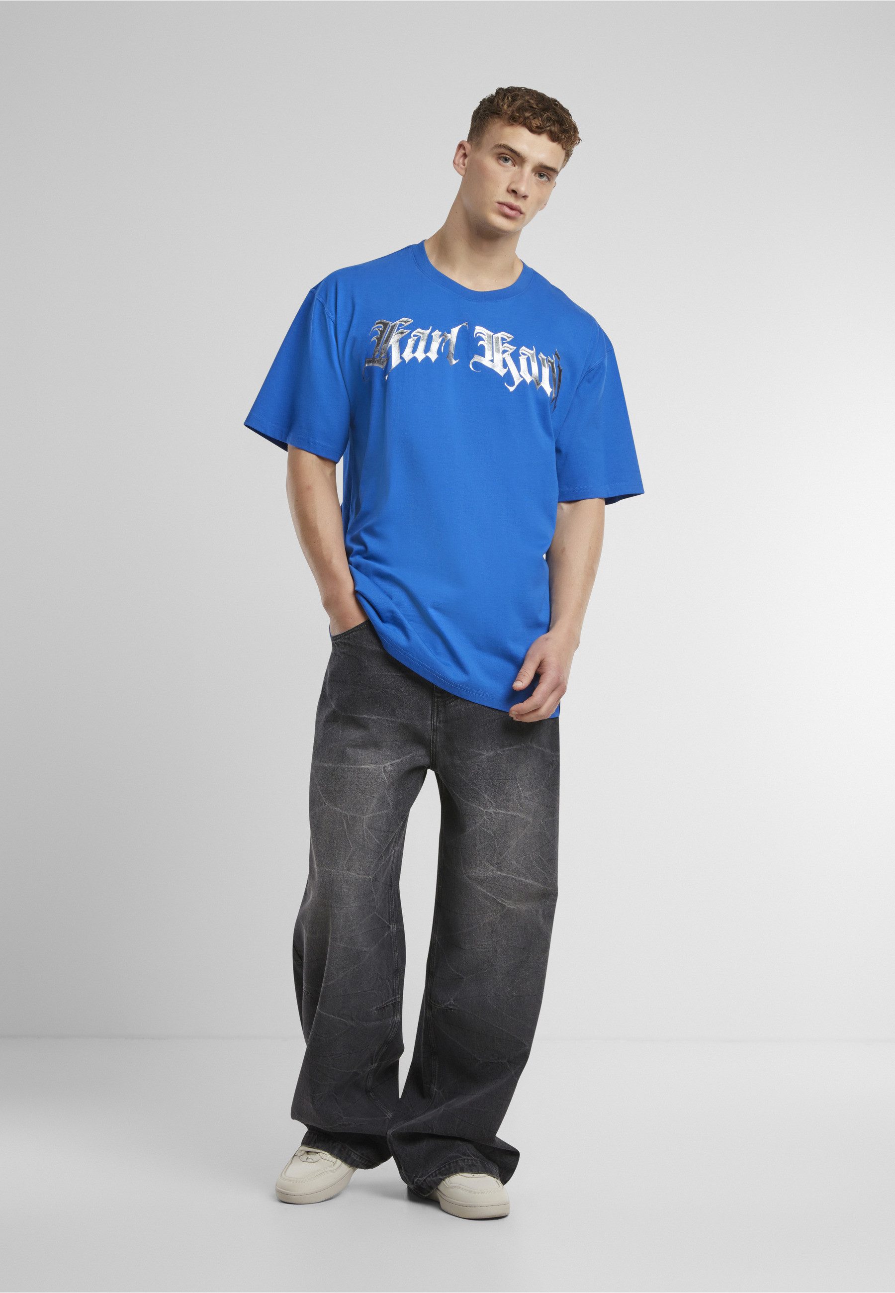 Karl Kani T-Shirt Karl Kani KK Old English Chrome Tee (1-tlg)