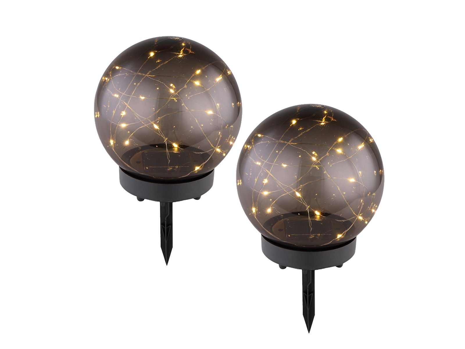 GLOBO LIGHTING LED Solarleuchte, Dämmerungssensor, LED günstig online kaufen