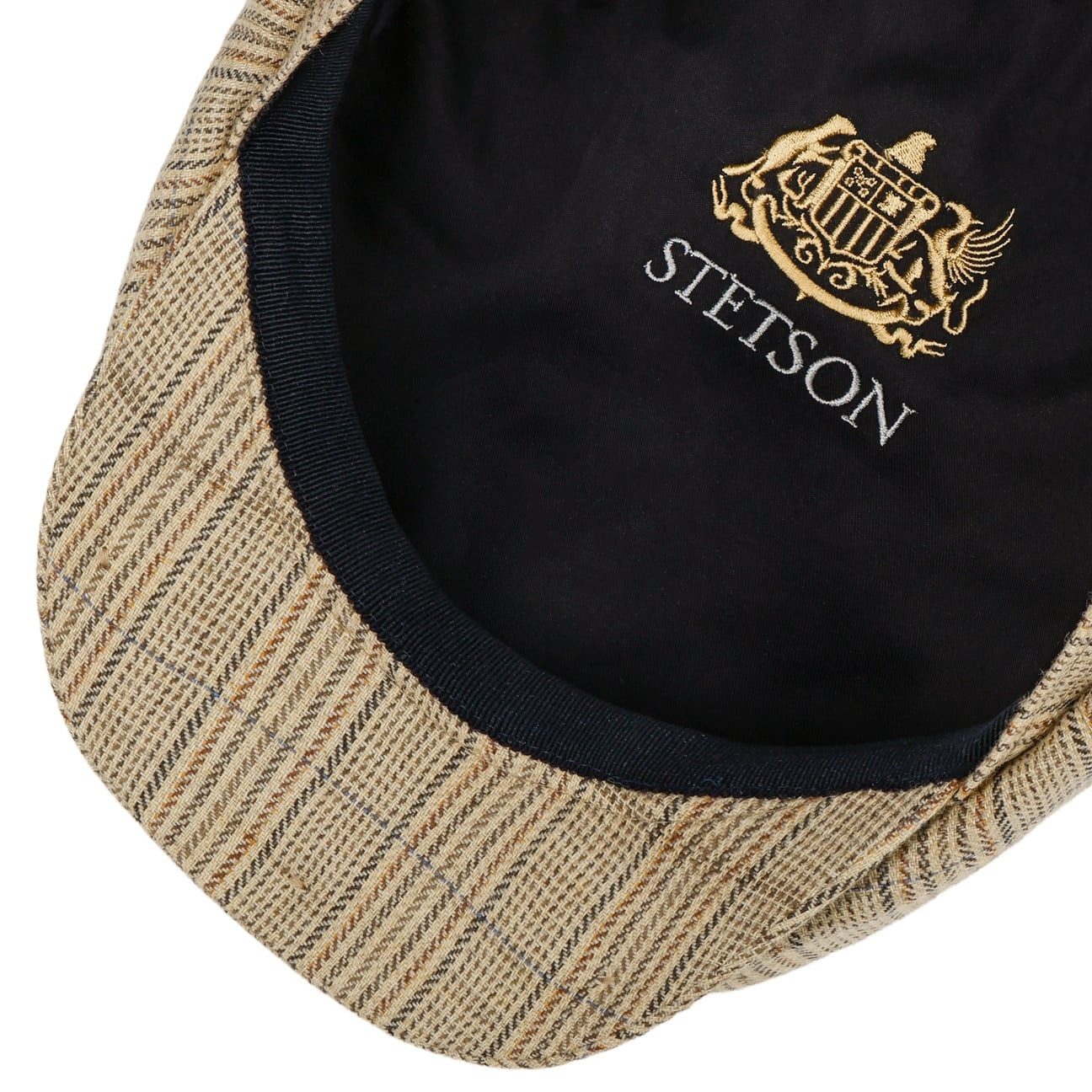 Stetson Flat Cap (1-St) Schirmmütze mit Schirm, Made in Germany