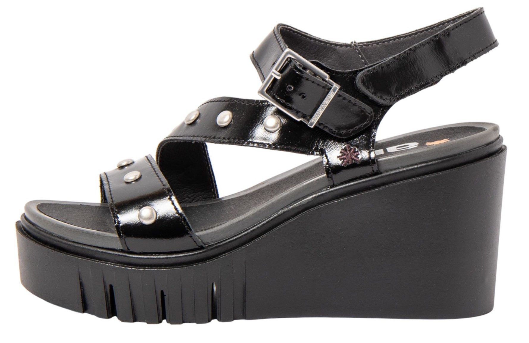 Art 2080s Catania Black Sandale