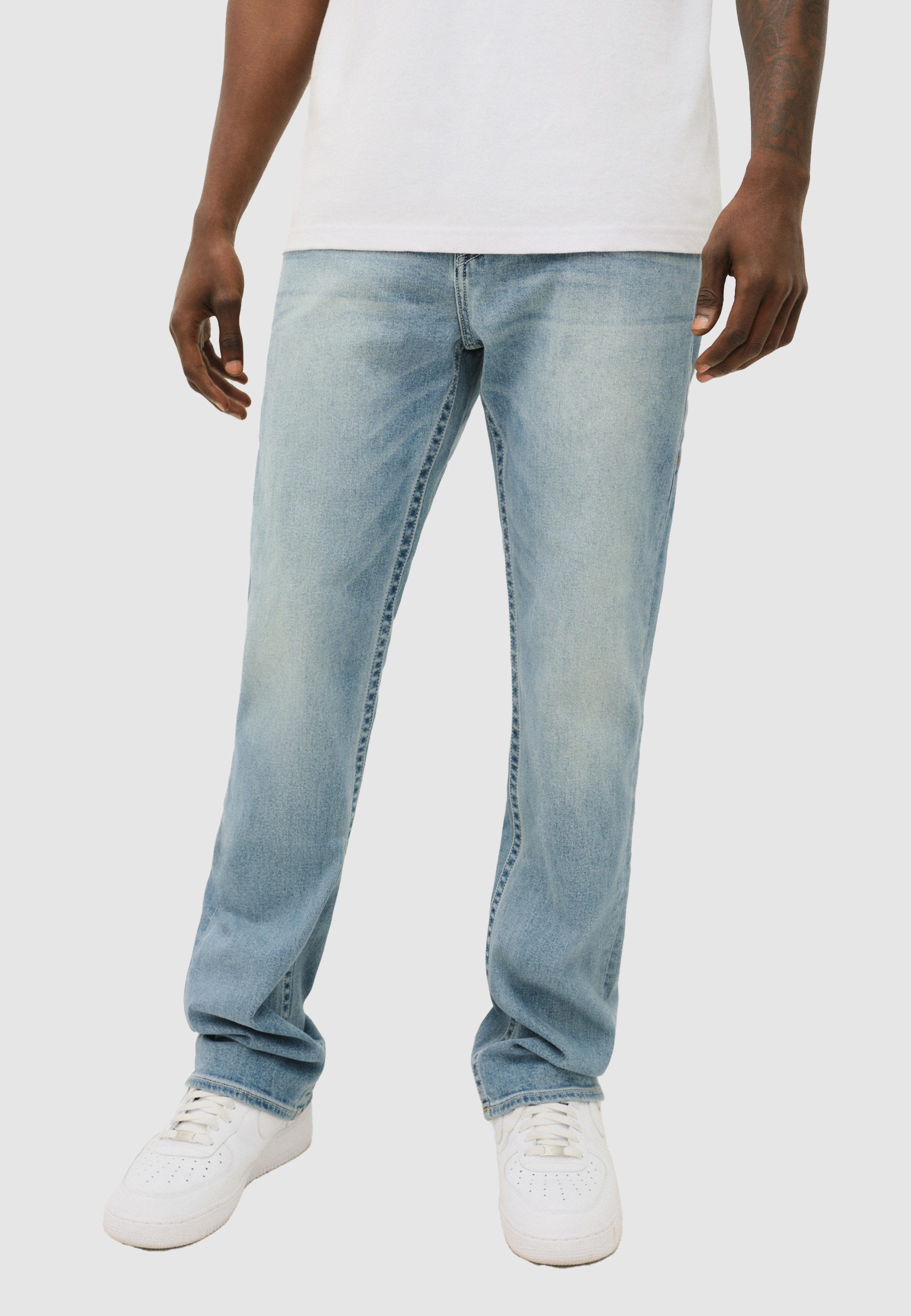 True Religion Straight-Jeans RICKY SN FLAP Baumwollmischung, straight fit
