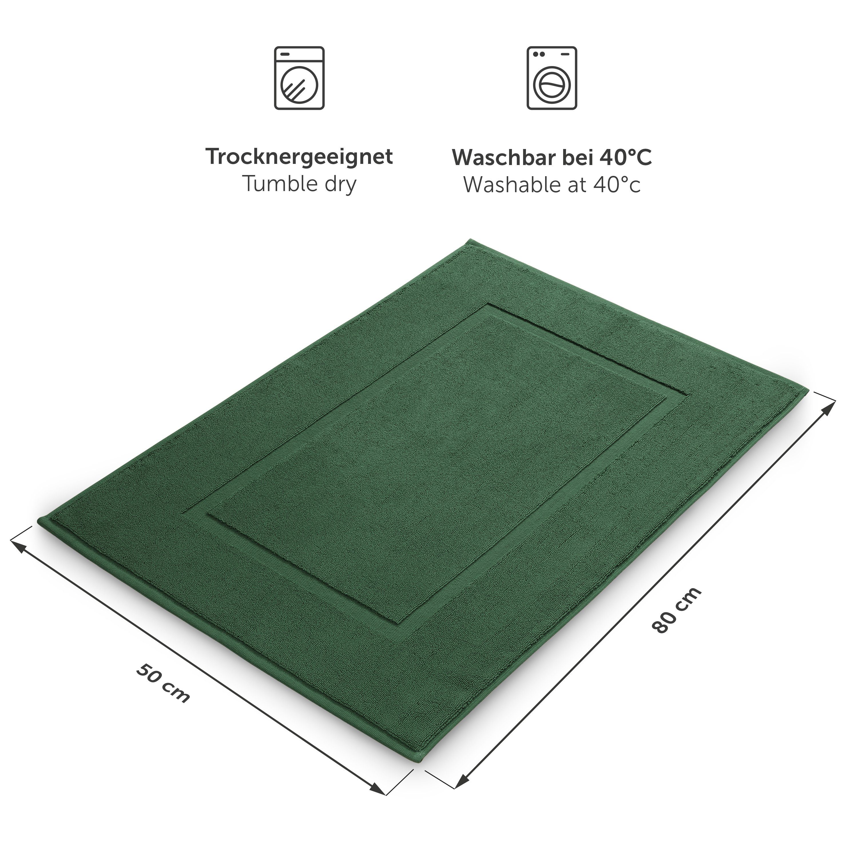 Blumtal Badematte Premium Frottier, schnell trocknend, günstig online kaufen