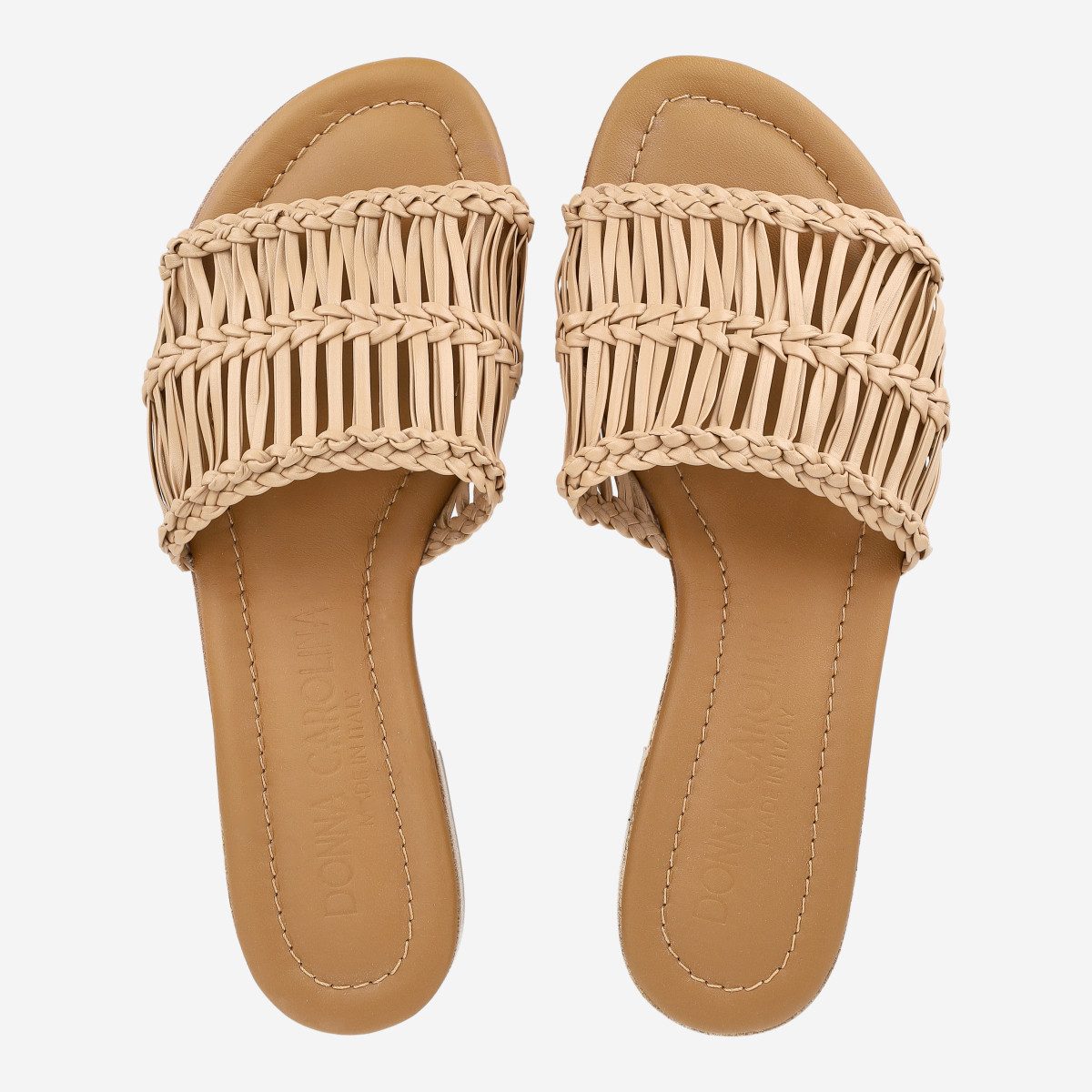 Donna Carolina Donna Carolina PERSIA BRAID 57.108.485-001, Sandaletten, Braun, Damen Sandalette