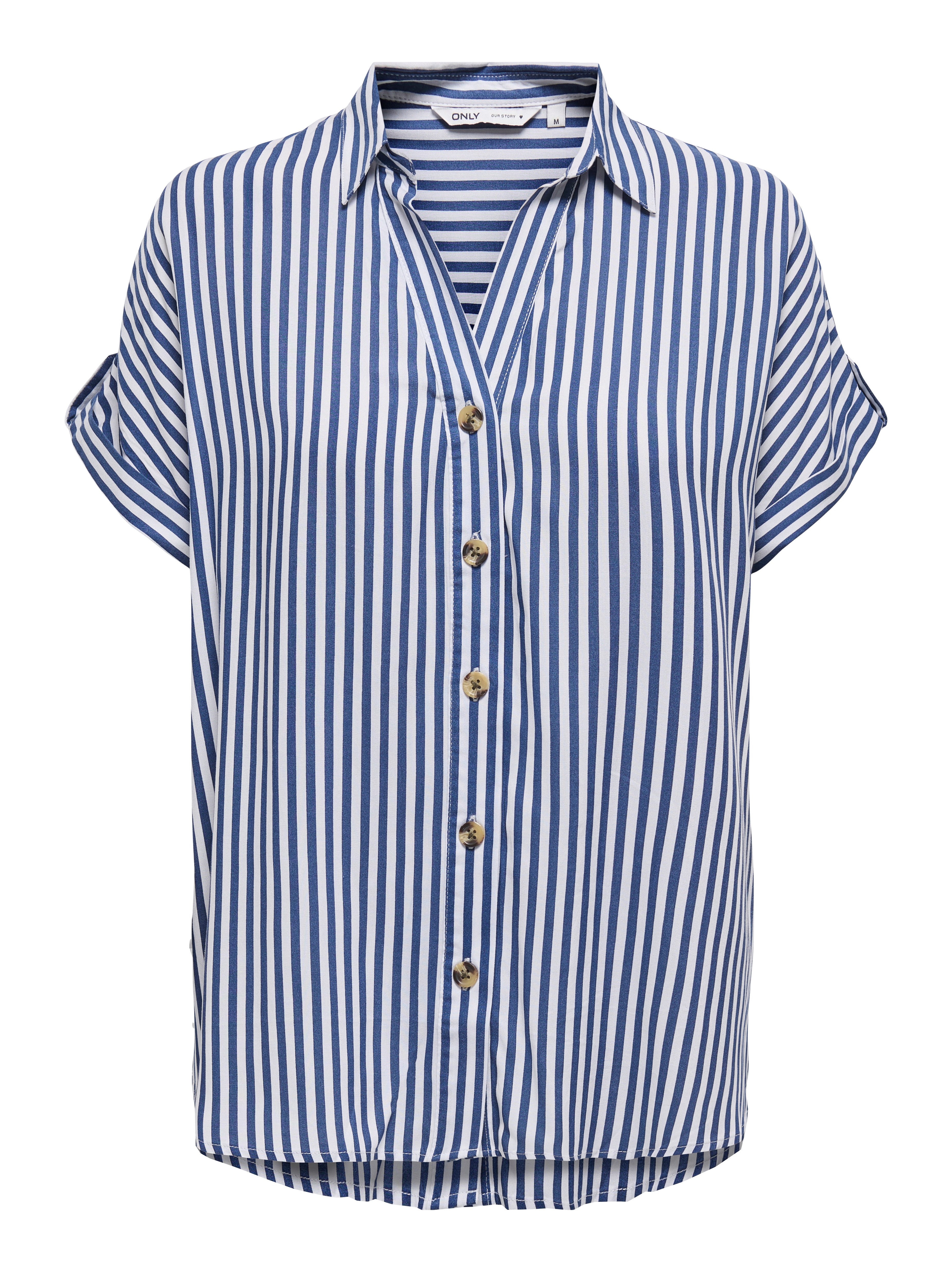 Kurzarmbluse ONLYASMIN SHIRT S/S WVN NOOS