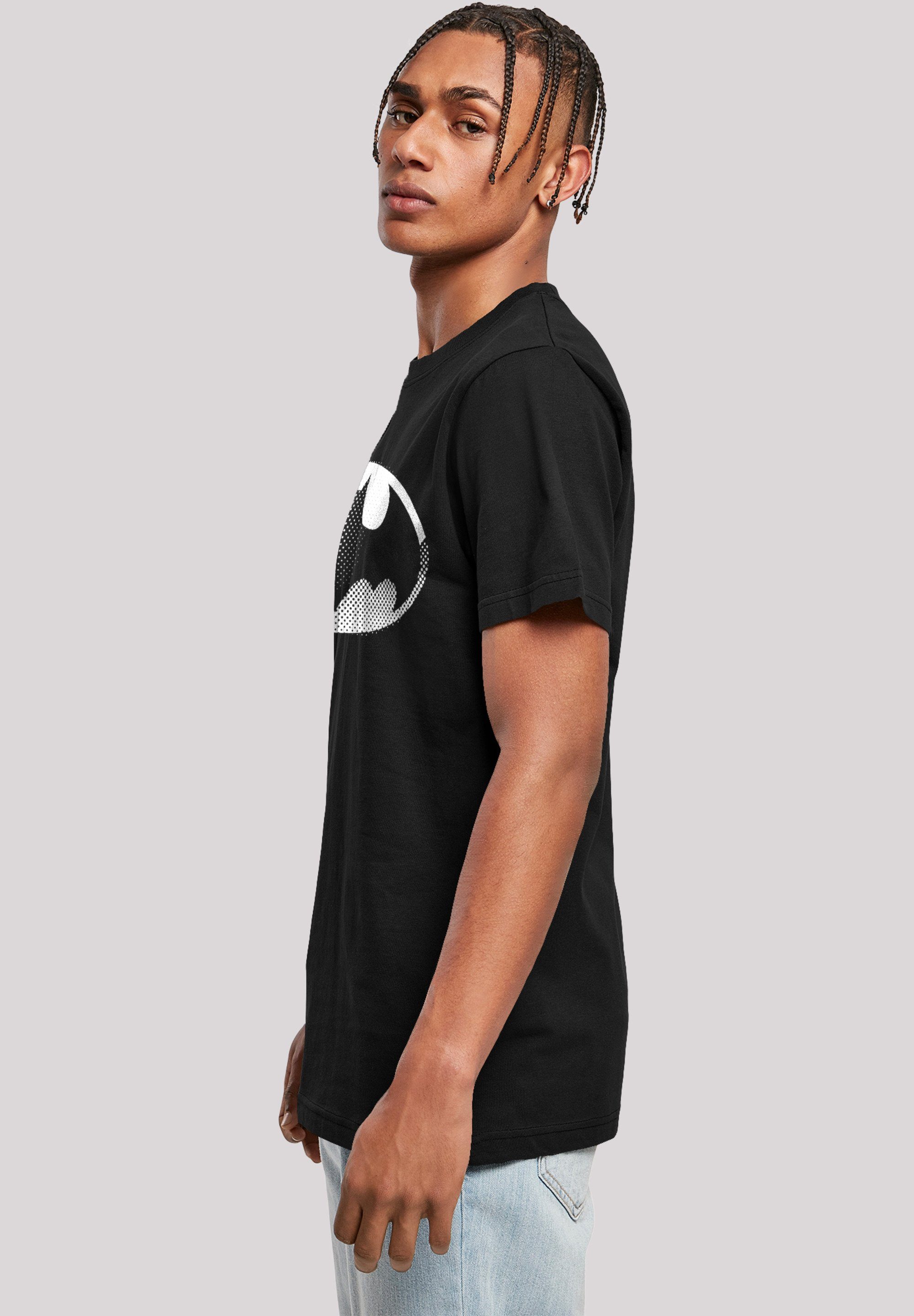 Logo F4NT4STIC Spot Merch,Regular-Fit,Basic,Bedruckt T-Shirt Batman Herren,Premium DC Comics