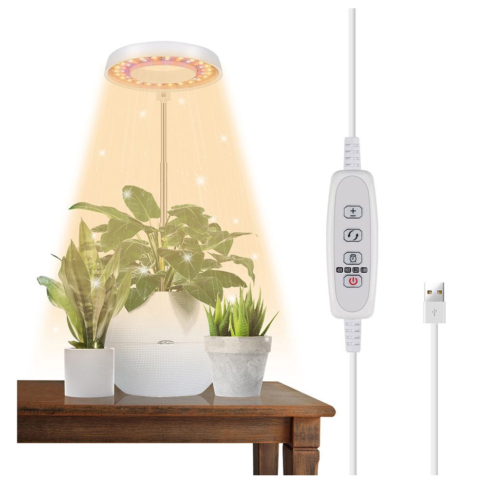 Laybasic Pflanzenlampe LED Vollspektrum Pflanzenlicht,3 Licht Modus Pflanze günstig online kaufen