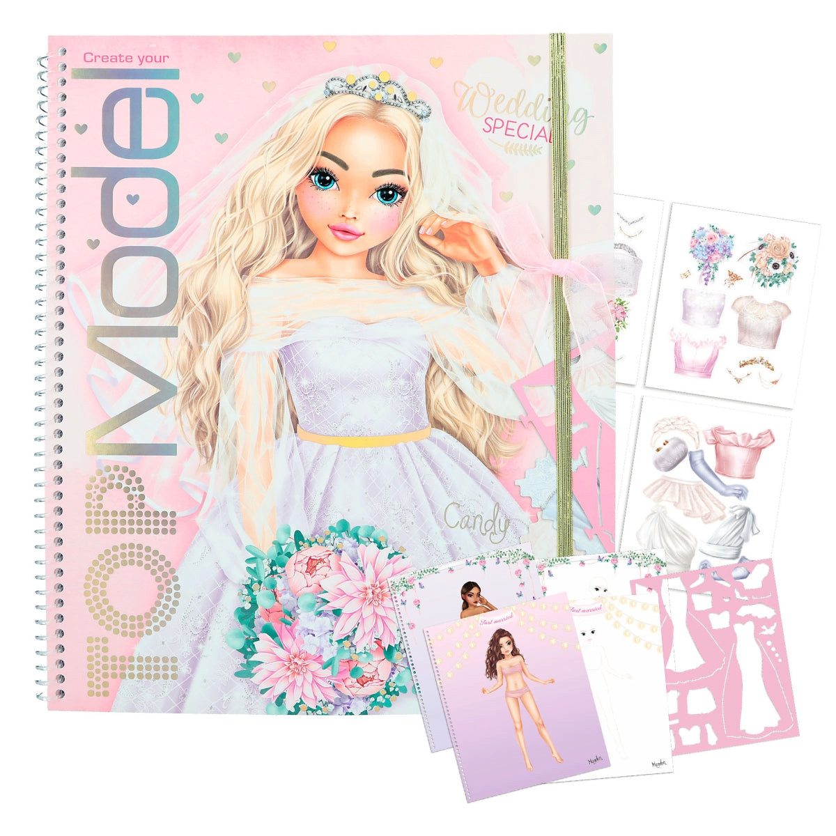 Depesche Malbuch TOPModel Wedding Special Malbuch - Hochzeitsdesigns