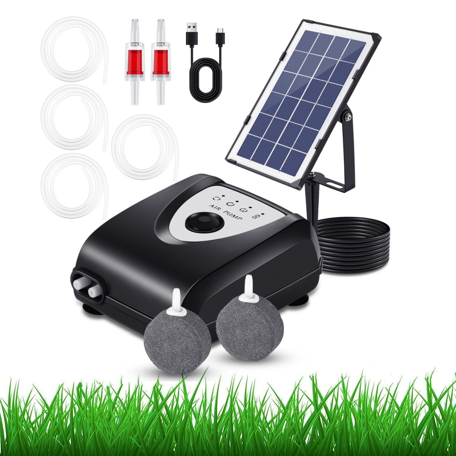 BlingBin Solarpumpe 3.5W Solar Springbrunnen Eingebaute günstig online kaufen