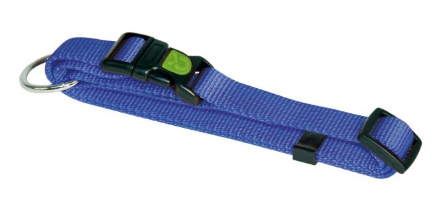 Kerbl Hunde-Halsband Halsband Miami 45 cm - 65 cm blau 83709