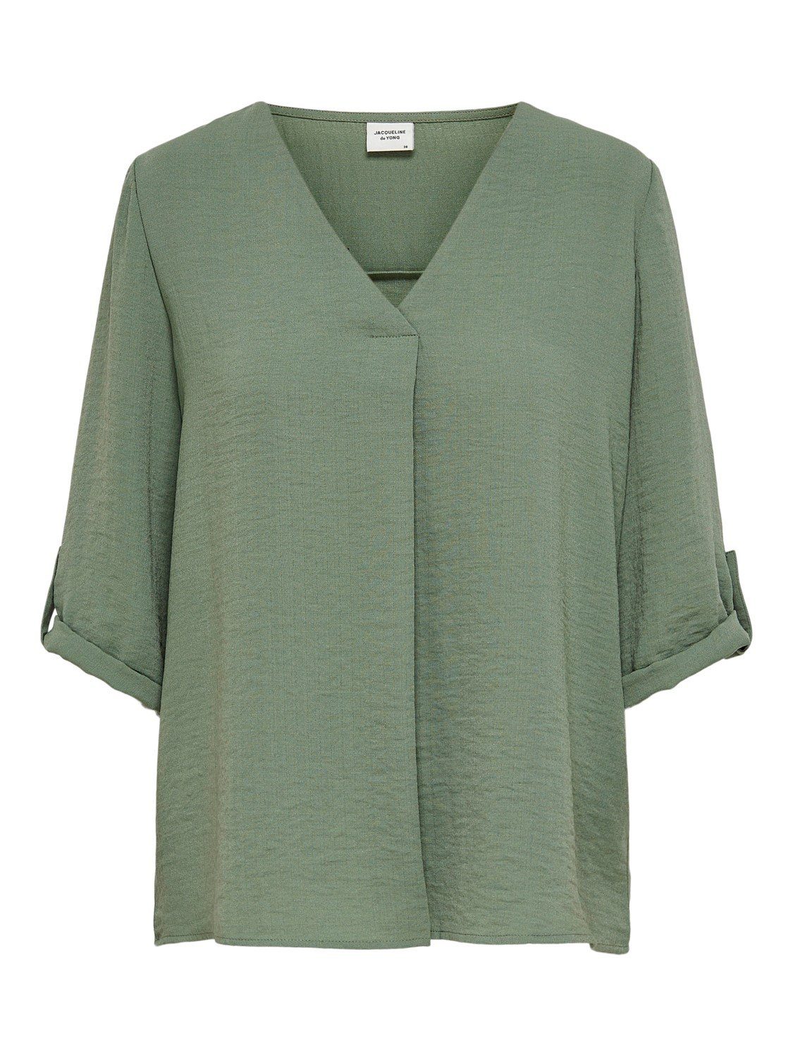 JDY 3/4-Arm-Shirt JDYDIVYA 3/4 TOP WVN NOOS, Ein rundum gelungenes Teil  JDYDIVYA 3/4 TOP WVN NOOS - 15226911 in Grün