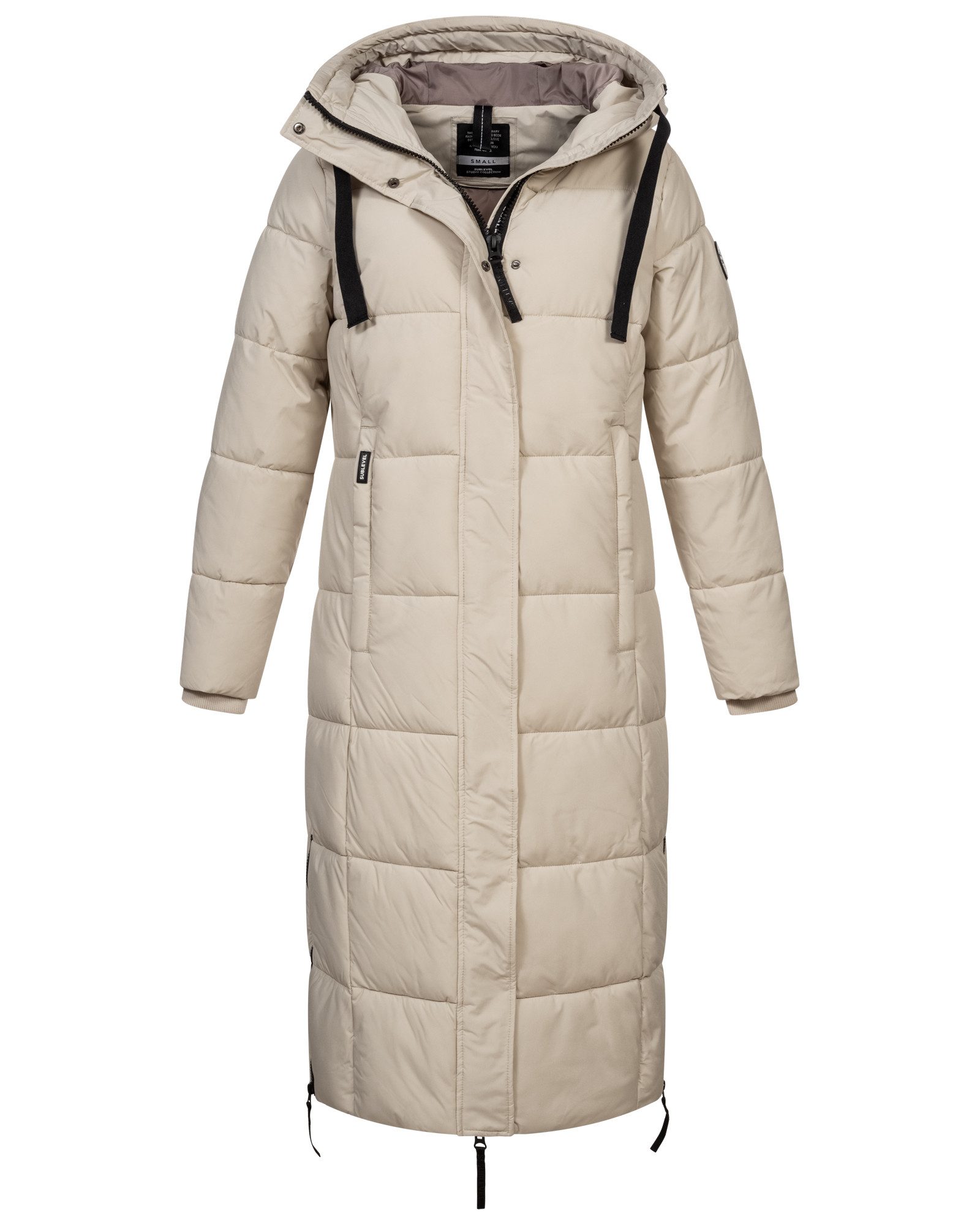 SUBLEVEL Steppmantel Damen Winter Jacke Mantel Parka Steppjacke Steppmantel günstig online kaufen