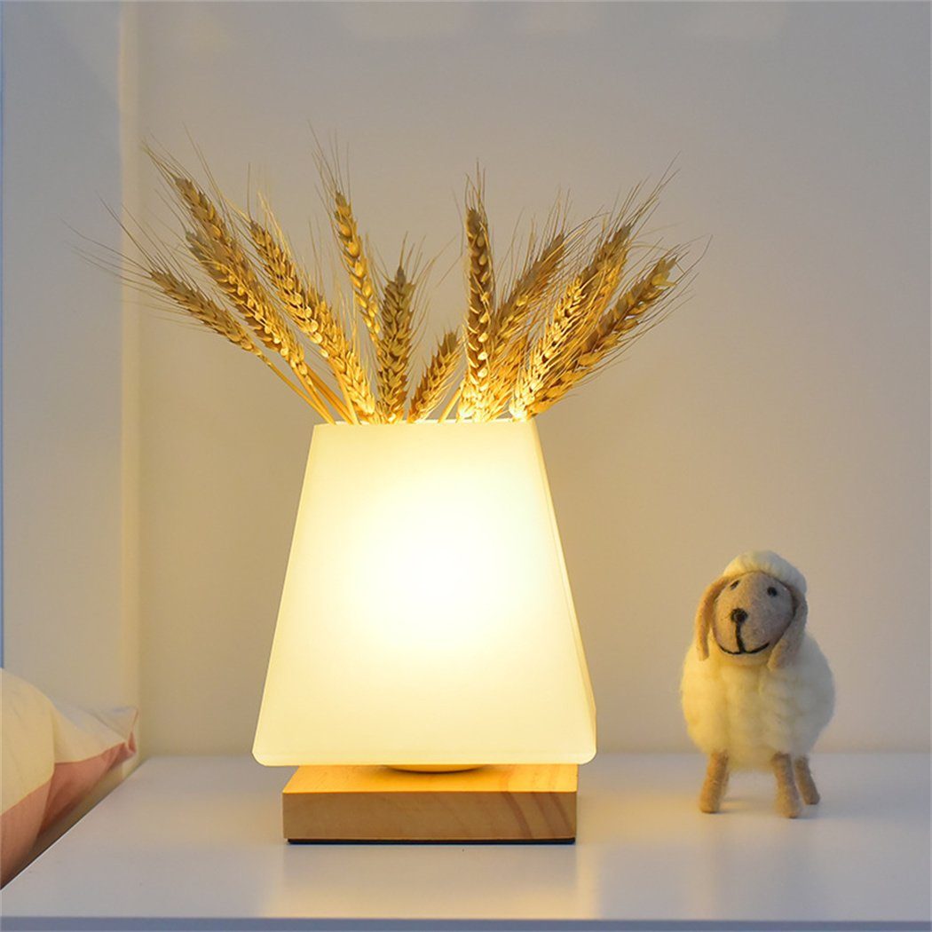 LED dimmbar, Nachtlicht LED-Dekolampe, DAYUT Wohnzimmerdekoration Vasen-Tischlampe,