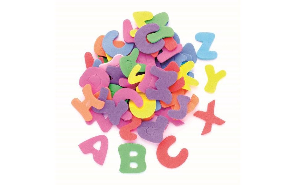 Glorex Moosgummi Glorex Moosgummi - Buchstaben 150 Stück