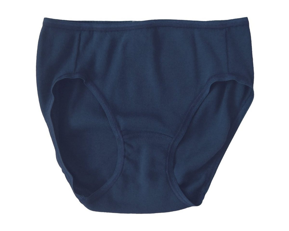 HERMKO Slip 2130 100 % Bio-Baumwolle, Feinripp, elastische Abschlüsse, Basic, weich