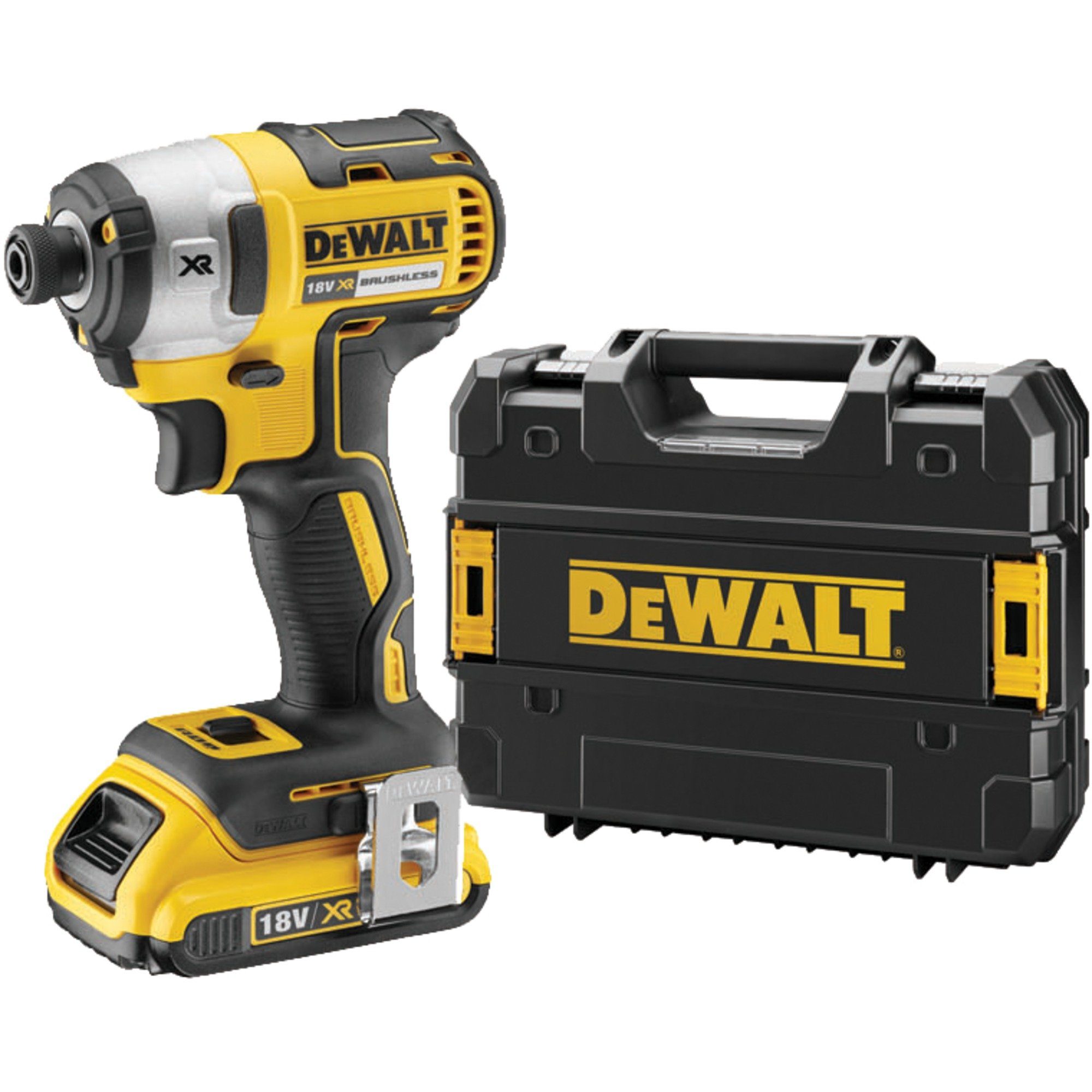 DeWalt Bohrmaschine DEWALT Akku-Schlagschrauber DCF887P2, 18Volt LI