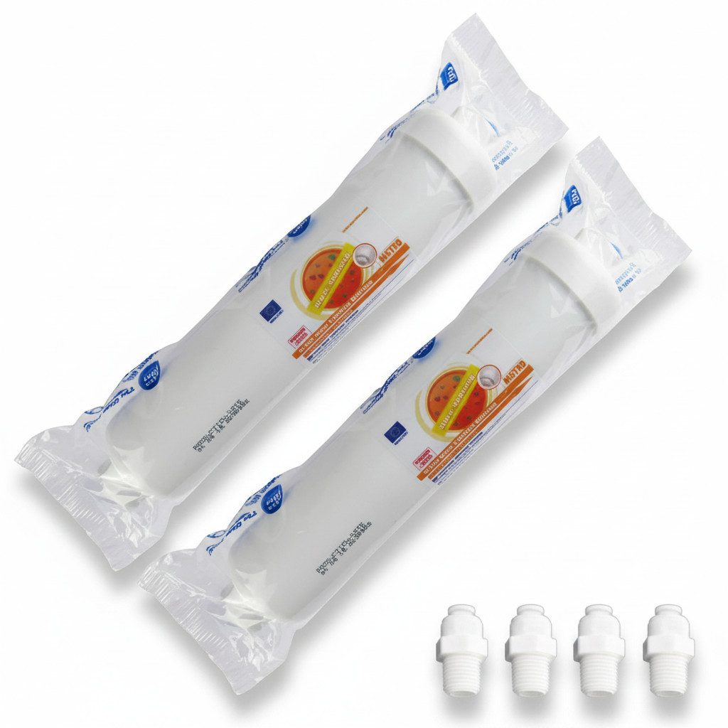Aquafilter Kalk- und Wasserfilter, 2x Kalkfilter LG BL-9808 / BL9808 Kühlschrank