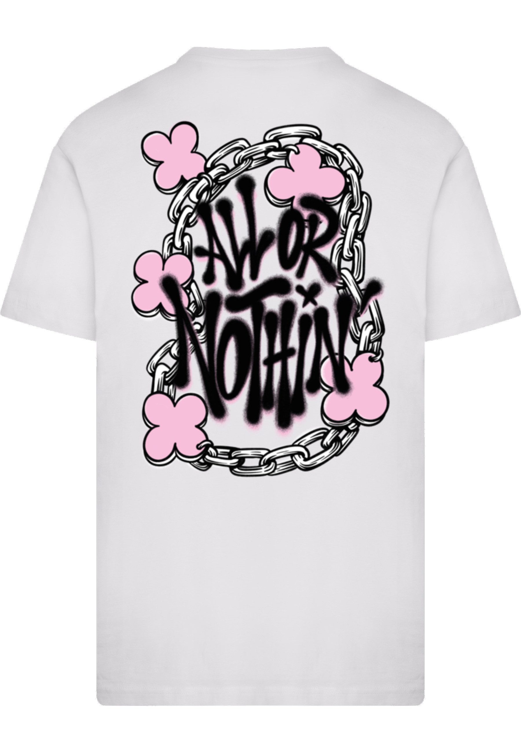 MisterTee T-Shirt MisterTee All Or Nothin Chain Tee (1-tlg)