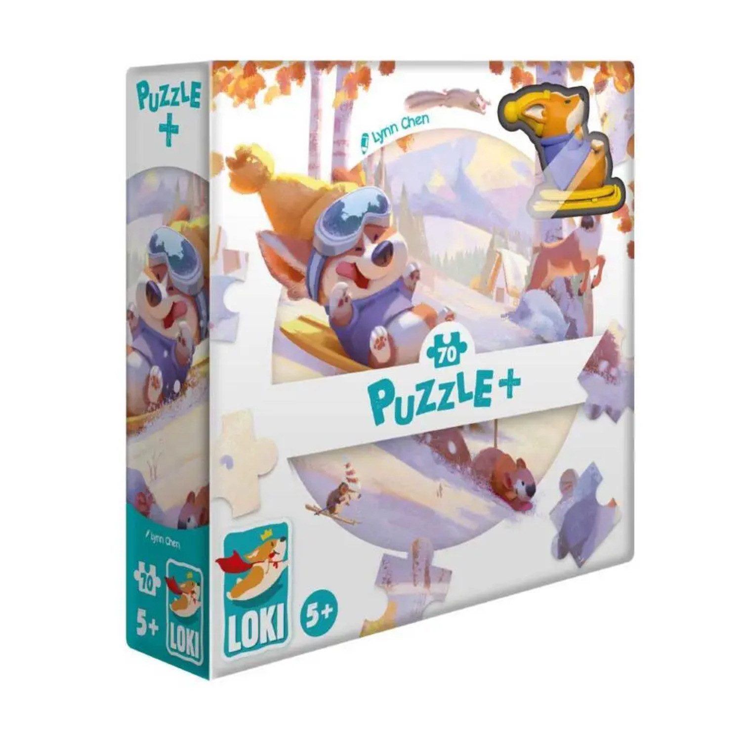 HUCH! Puzzle Loki Puzzle Winter, 99 Puzzleteile