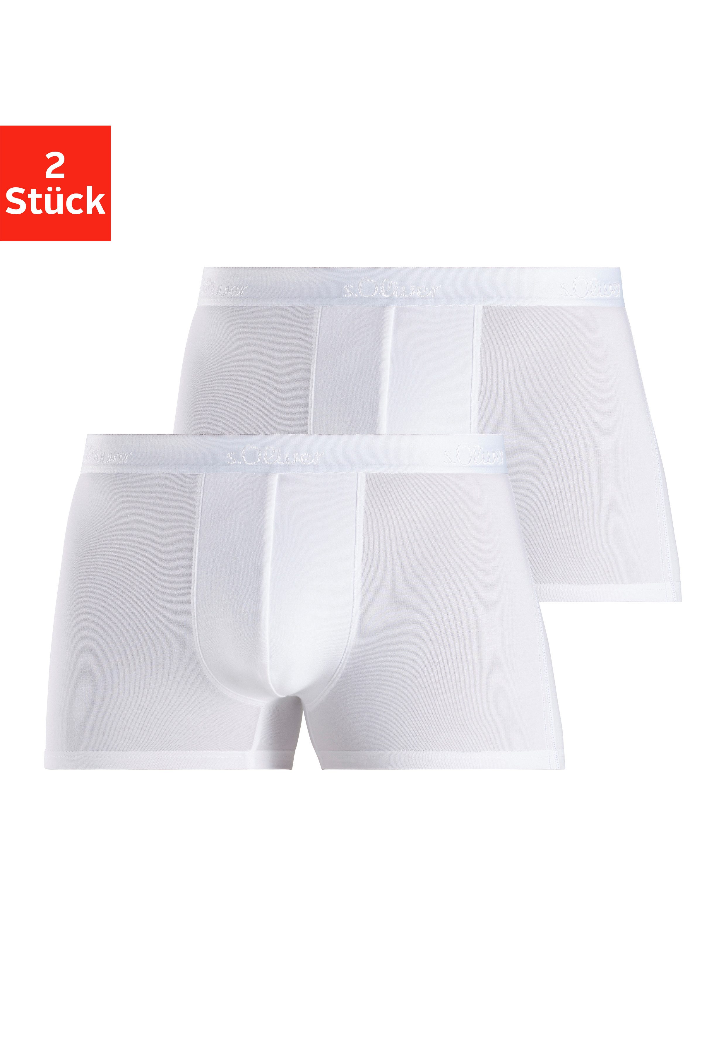 s.Oliver Boxer Boxershorts für Herren (Packung, 2-St) aus weichem Modal günstig online kaufen