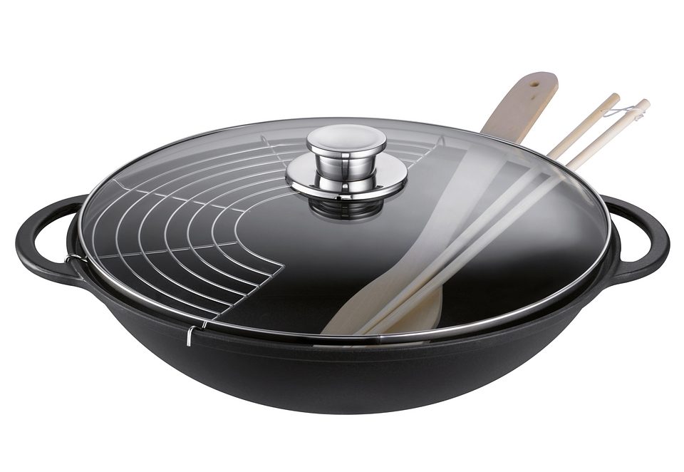 SCHULTEUFER Wok »RUSTIKA«, Gusseisen, Induktion OTTO