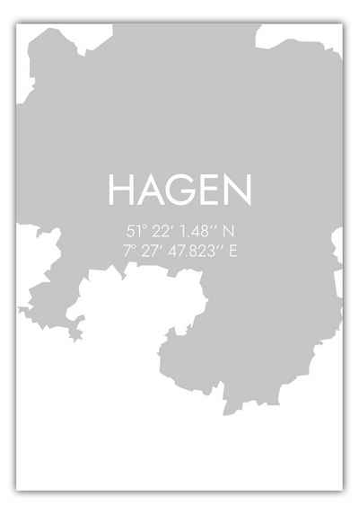 MOTIVISSO Poster Hagen Koordinaten #5