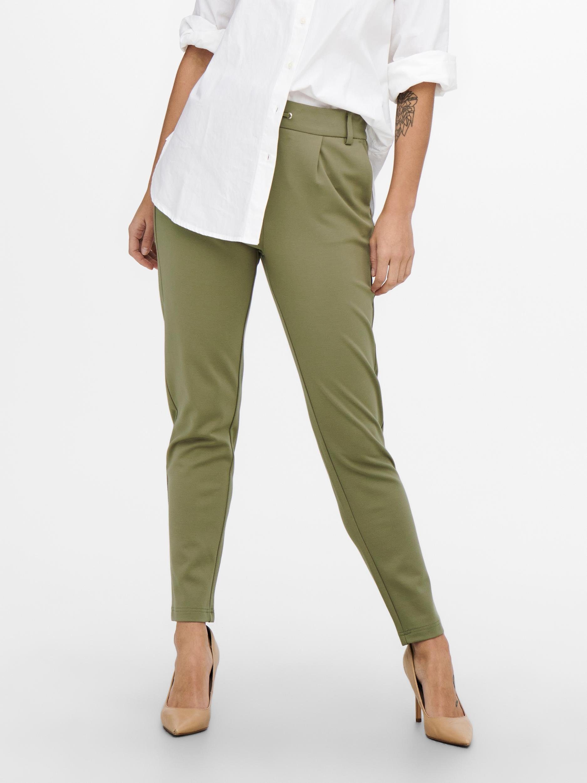 ONLY Stoffhose Damen Hose ONLPOPTRASH LIFE EASY COL PANT