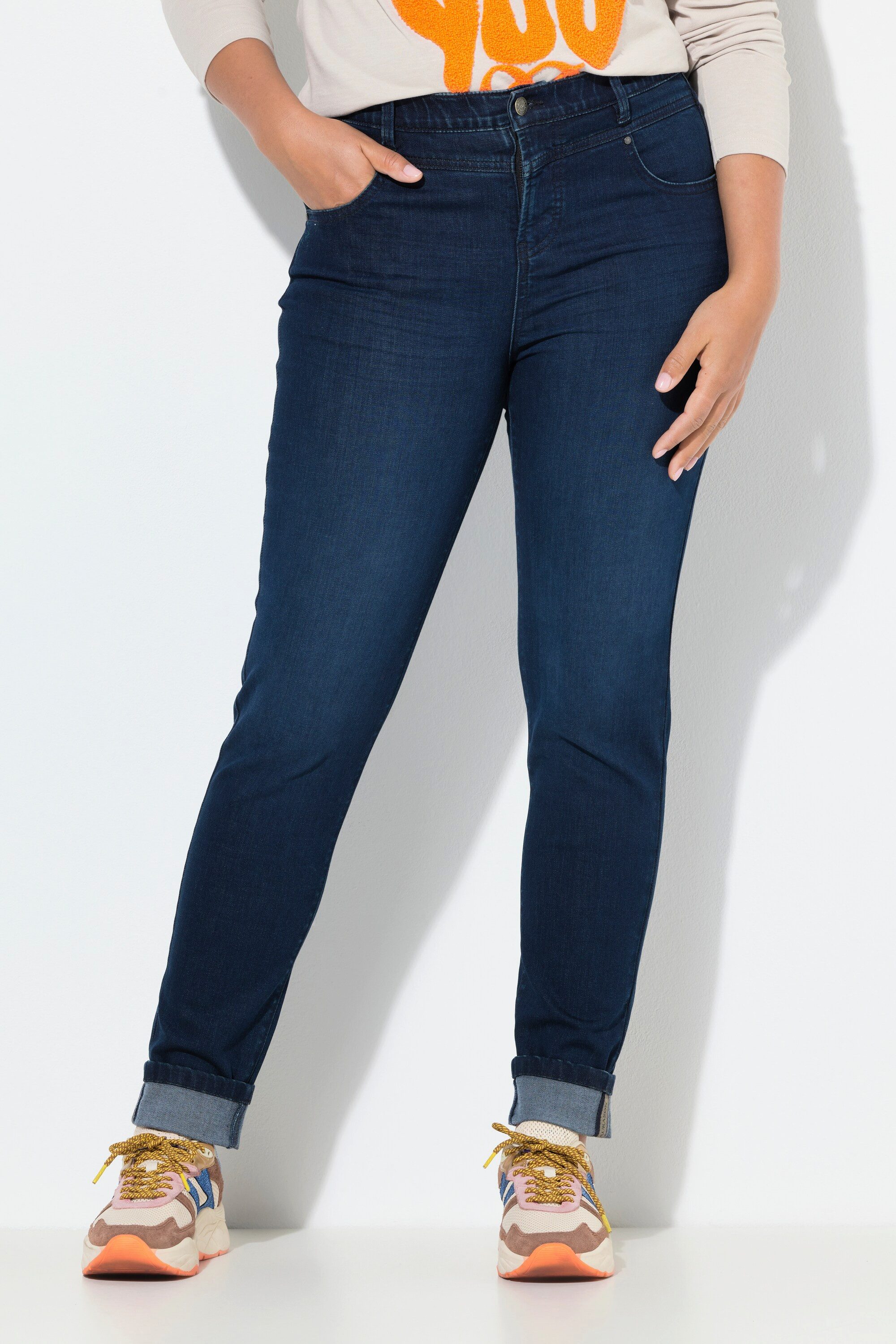 Laurasøn Röhrenjeans High Waist Jeans Slim günstig online kaufen