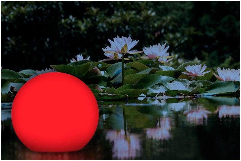 BONETTI LED Gartenleuchte Kugelleuchte, Farbwechsel, Leuchtdauer günstig online kaufen