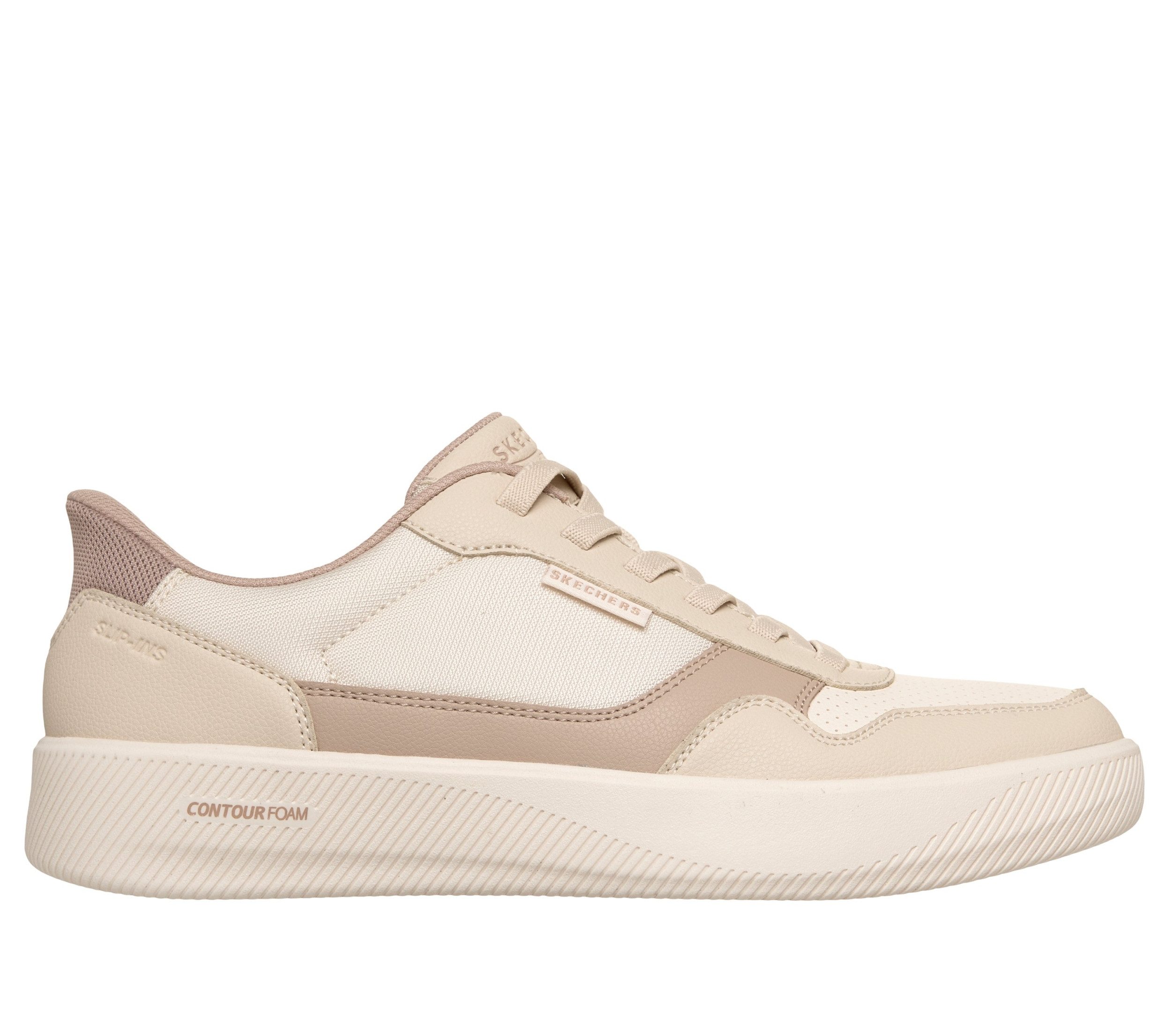 Skechers ARCH FIT COURT BREAK-KOMFORTABEL BEIGE Sneaker