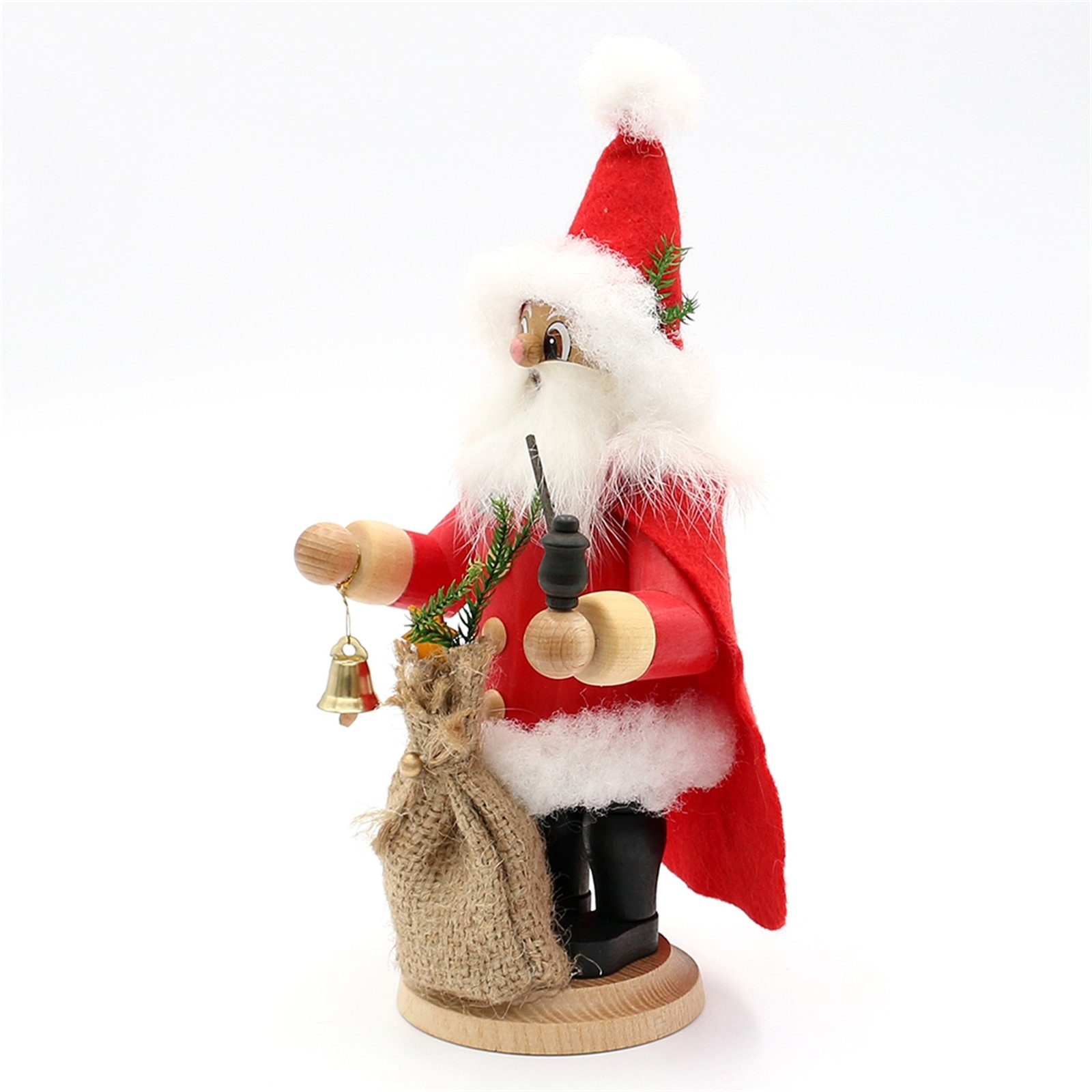 Santa mit Claus, Räuchermännchen SIGRO Umhang (1 St) Räuchermann