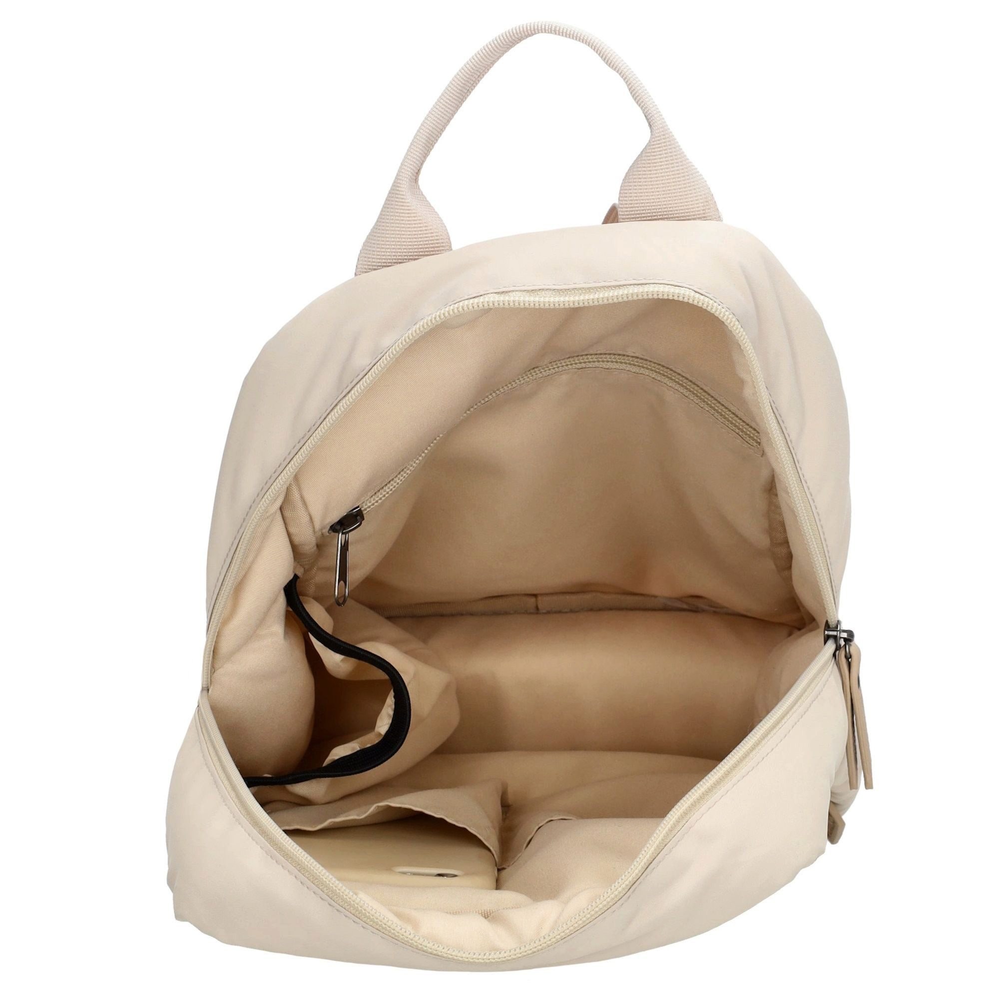 Christian Wippermann Cityrucksack Kleiner hochwertiger Damen Rucksack (1 tlg, 1-tlg), City Bag Freizeit