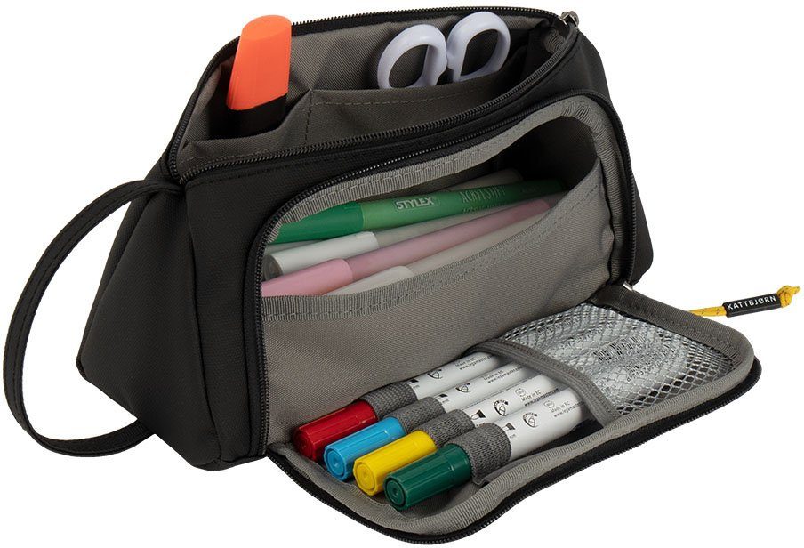 KATTBJØRN Federtasche Swag Bag, aus recyceltem PET Innen- alle Flashlight, Außenstoffe und