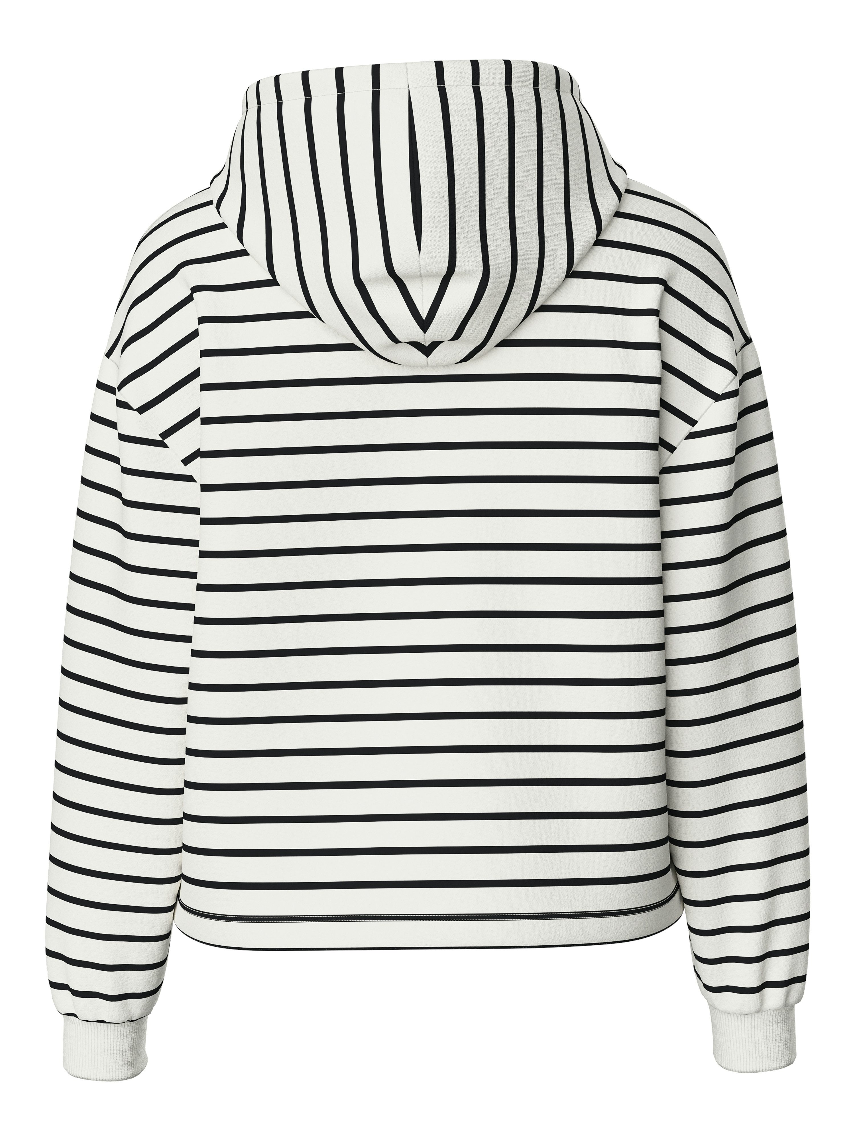 pieces Kapuzensweatshirt PCCHILLI LS HOODIE STRIPES günstig online kaufen
