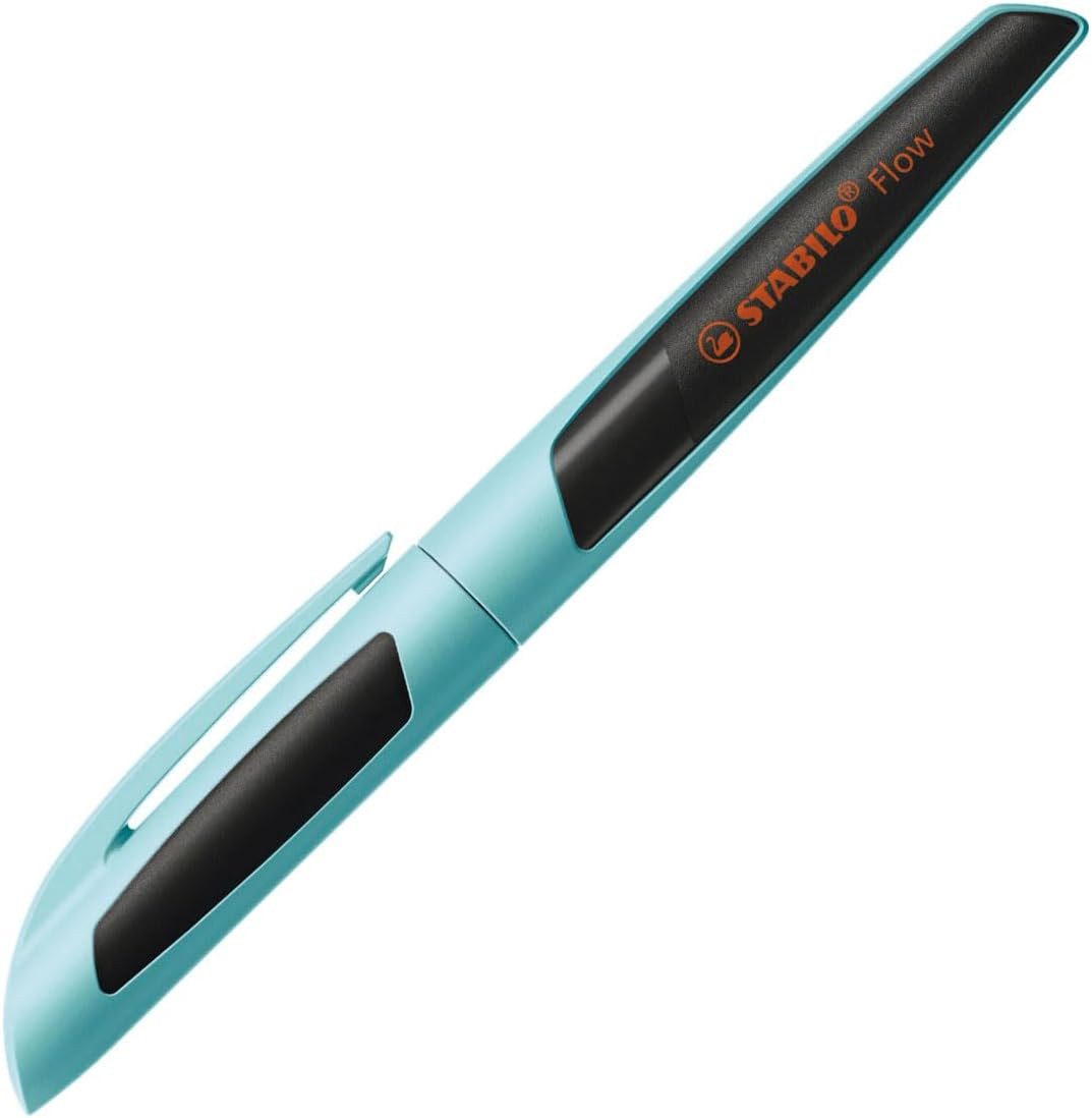 STABILO Füllfederhalter STABILO Flow SPORTY Füller Puristblue hellblau/schwarz