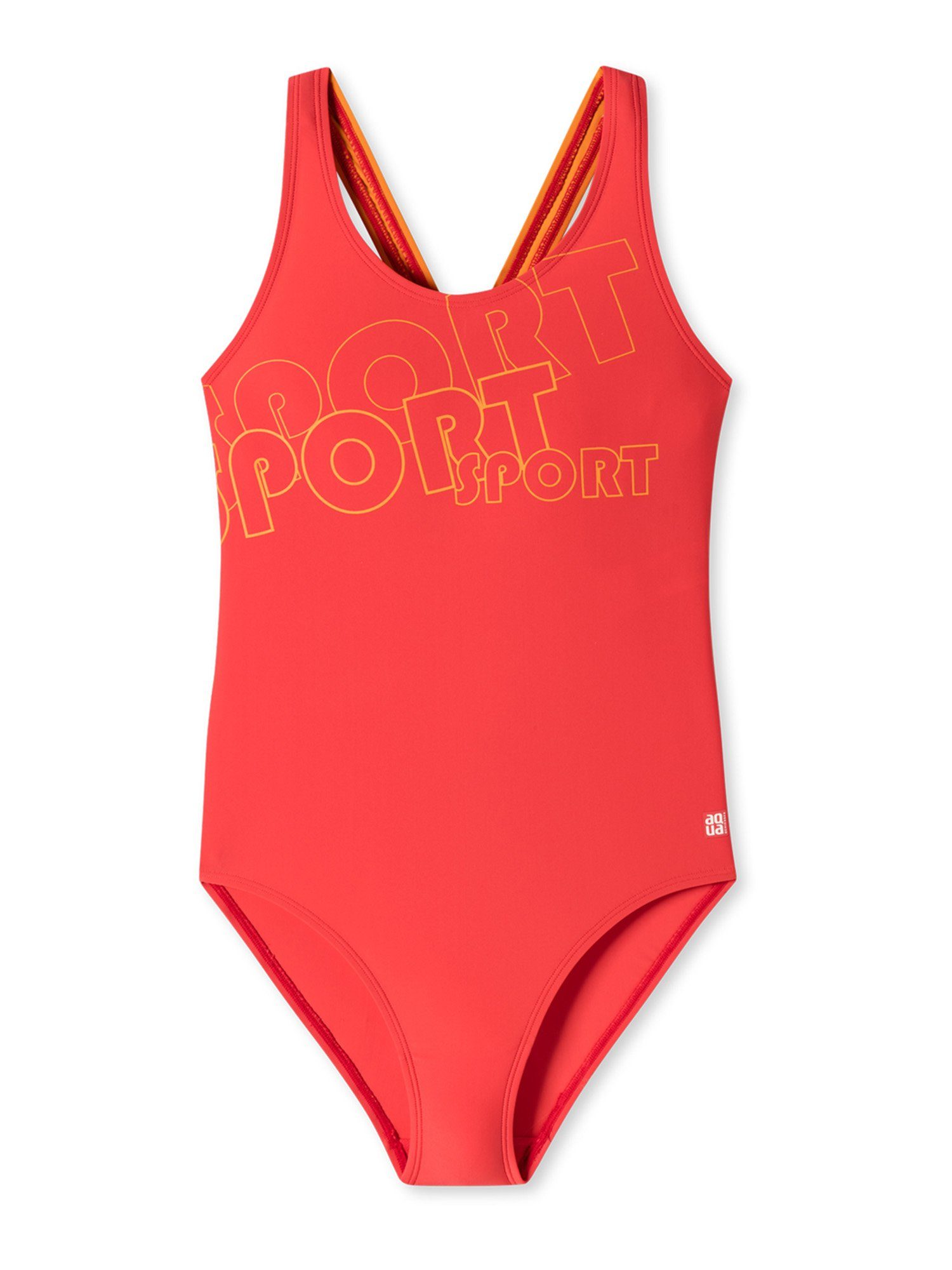 Schiesser Badeanzug Aqua Teen Girls Bade-Anzug Schwimmen bauchweg