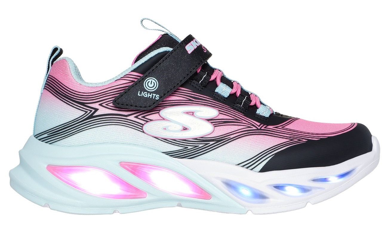 Skechers COSMIC GLOW LIGHTS Sneaker Klettschuh mit Glitzer, Größenschablone zum Download – Bild 5 von 5