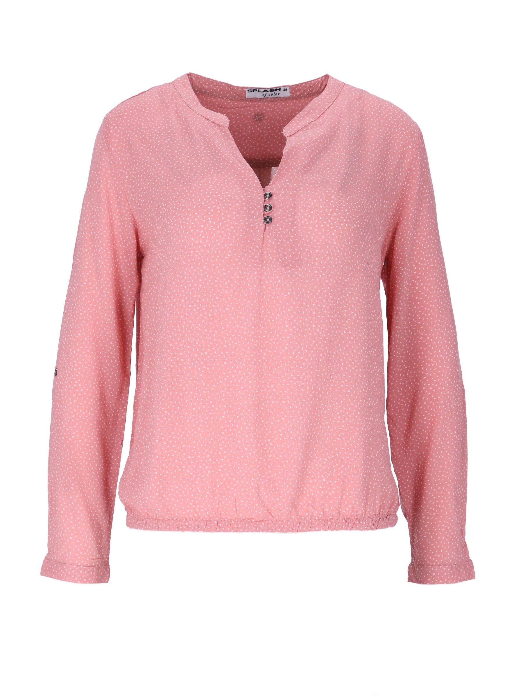 SPLASH OF COLOR Klassische Bluse