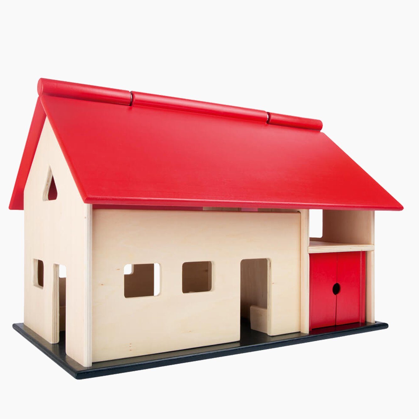 Small Foot Puppenhaus Großer Bauernhof, (packung, 3-tlg., set), der Bauernhof ist für Pferde aller gängigen Marken geeignet.