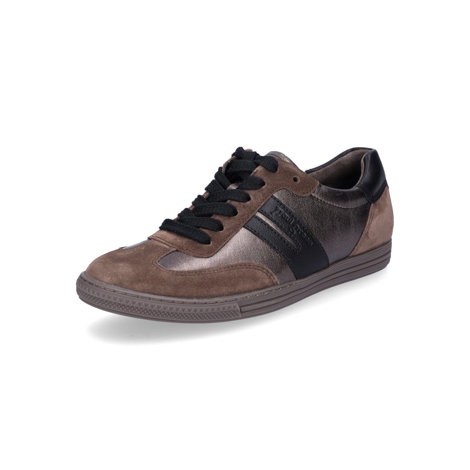 Paul Green Damen Sneaker braun metallic Sneaker