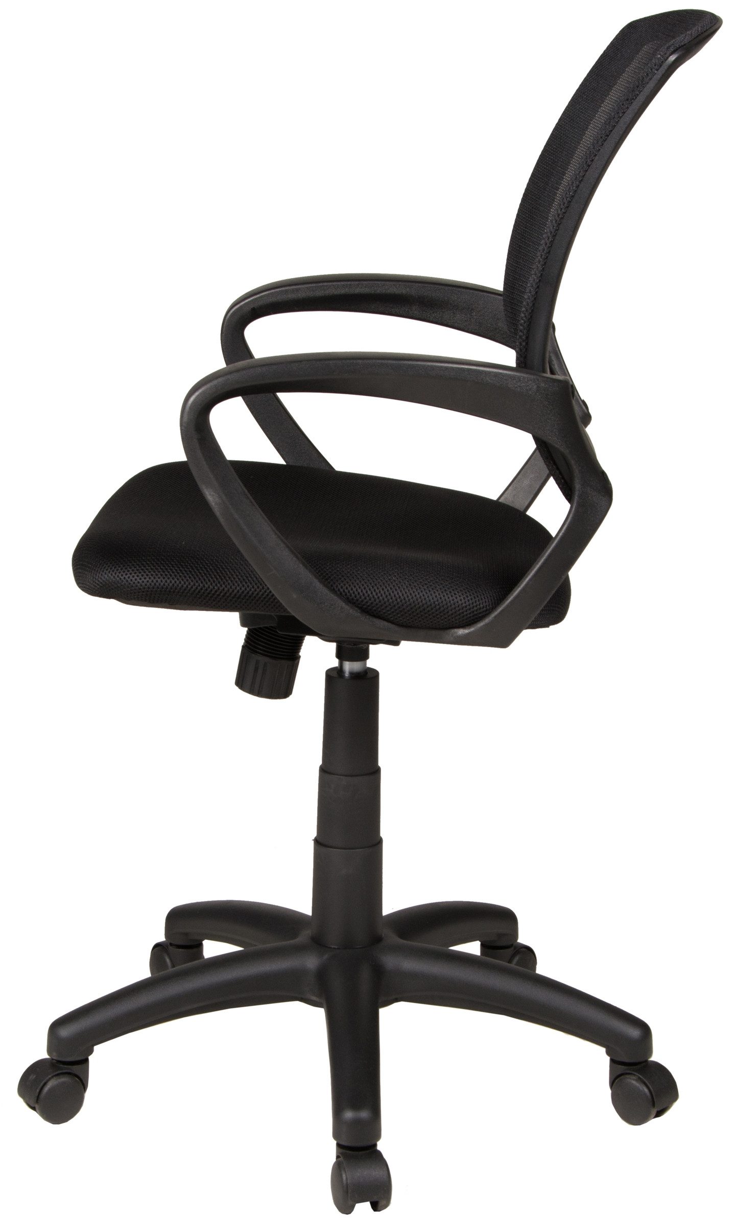 Duo Collection Bürostuhl Tom, atmungsaktive, ergonomisch, schwarz, Netzstoff - 60x92x60cm (BxHxT)